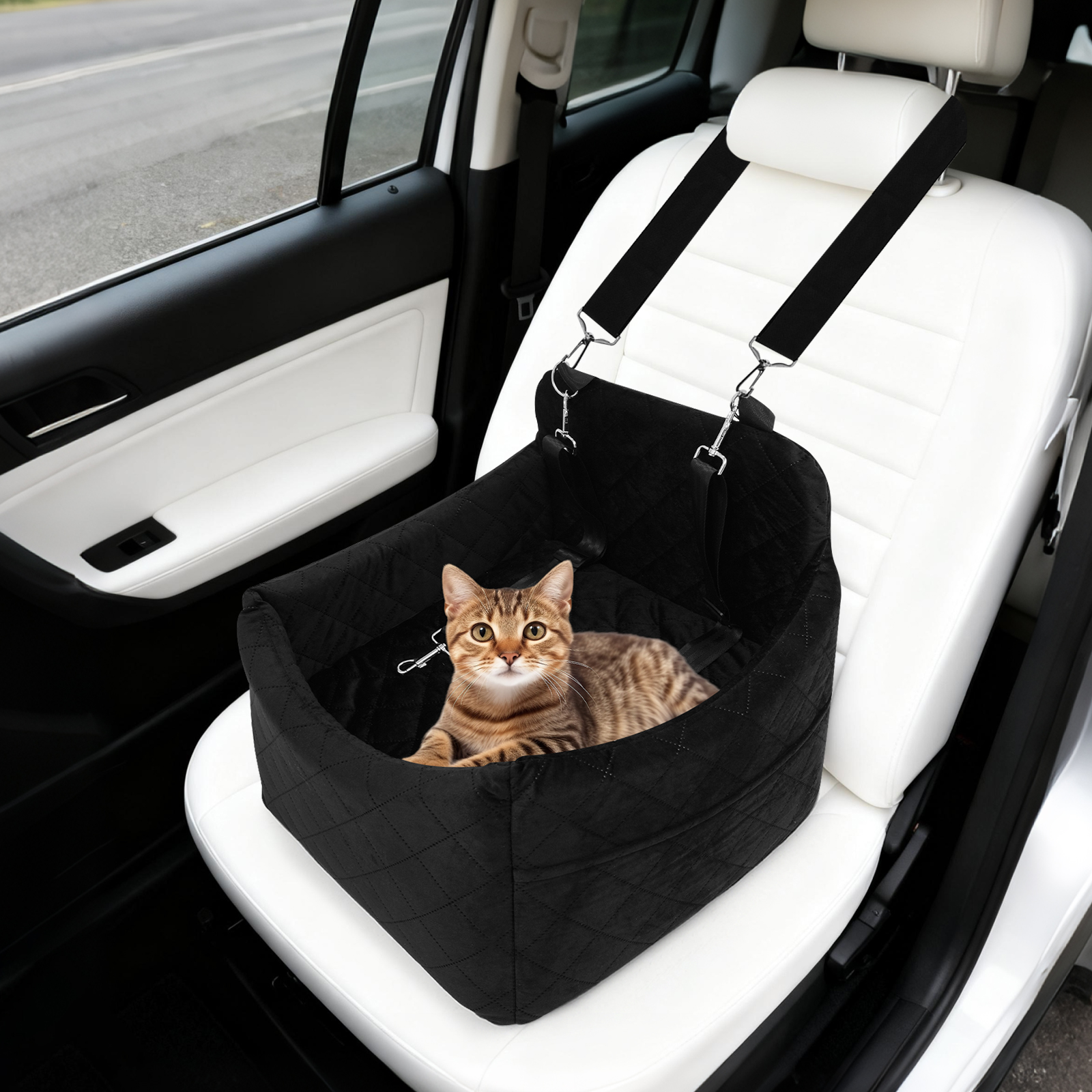 Autositz fr kleine Hunde, Hundebett fr das Auto, Autositze mit dickem  Polster