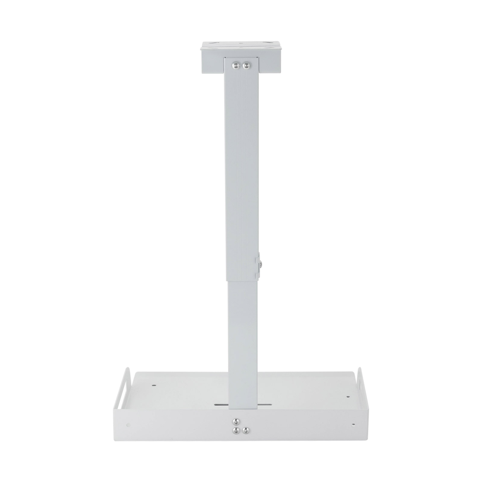 Decken-Projektorhalterung, universell, höhenverstellbar, 34-56 cm, Tragkraft: 14 kg, Weiß Decken-Projektorhalterung, universell, höhenverstellbar, 34-56 cm, Tragkraft: 14 kg, Weiß