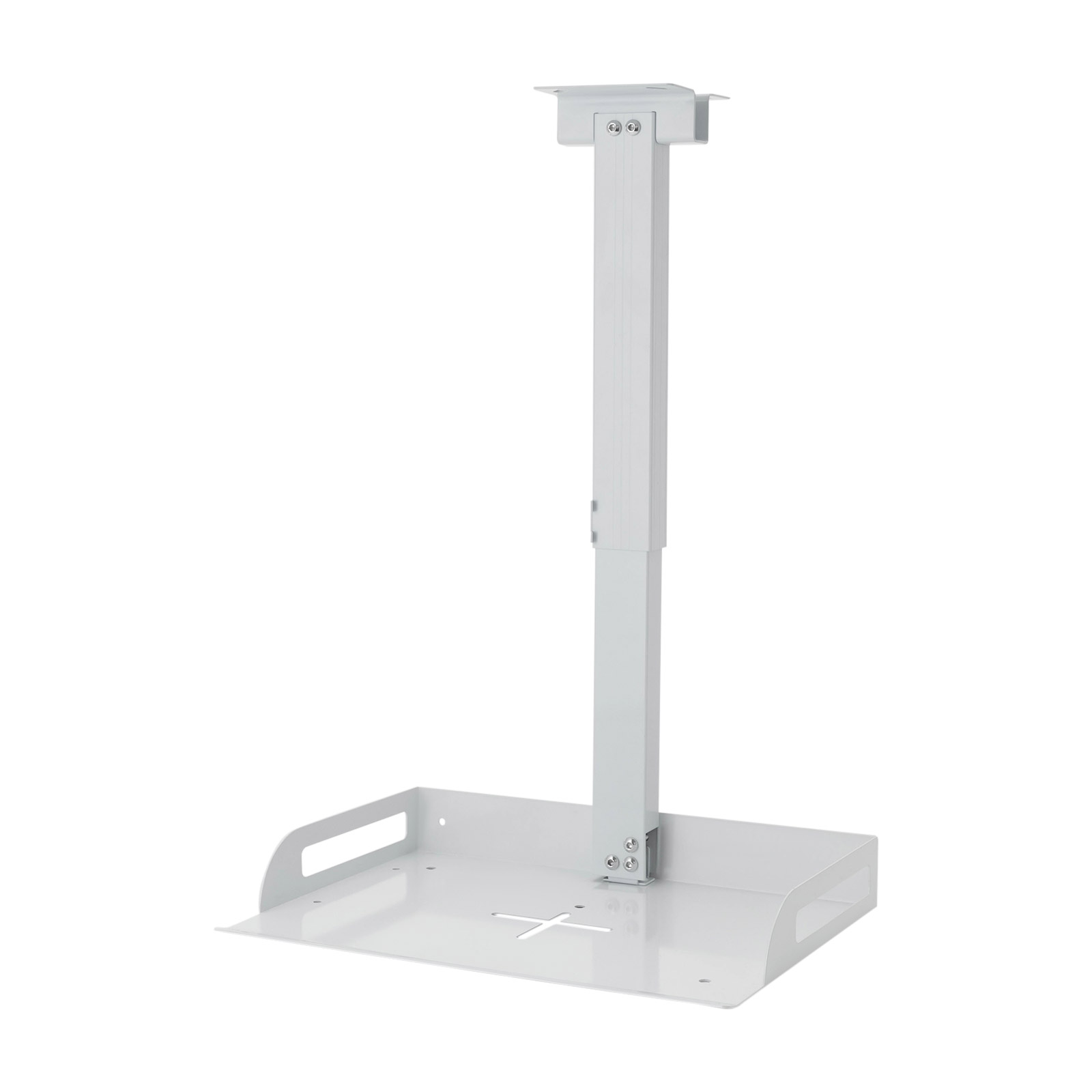Decken-Projektorhalterung, universell, höhenverstellbar, 34-56 cm, Tragkraft: 14 kg, Weiß Decken-Projektorhalterung, universell, höhenverstellbar, 34-56 cm, Tragkraft: 14 kg, Weiß