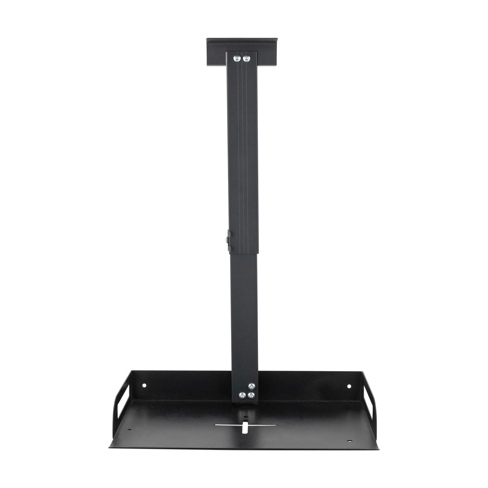 Universal-Projektorständer, höhenverstellbar von 34 – 56 cm, Ablagegröße: 35 x 22 cm, Tragkraft: 14 kg, Schwarz Universal-Projektorständer, höhenverstellbar von 34 – 56 cm, Ablagegröße: 35 x 22 cm, Tragkraft: 14 kg, Schwarz