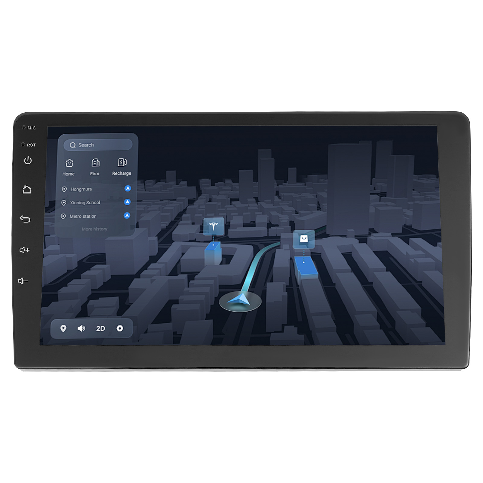 9 Inch Car Radio, Car Stereo Wireless Carplay, 2G+64G Double Din Touchscreen Car Radio with GPS Navigation