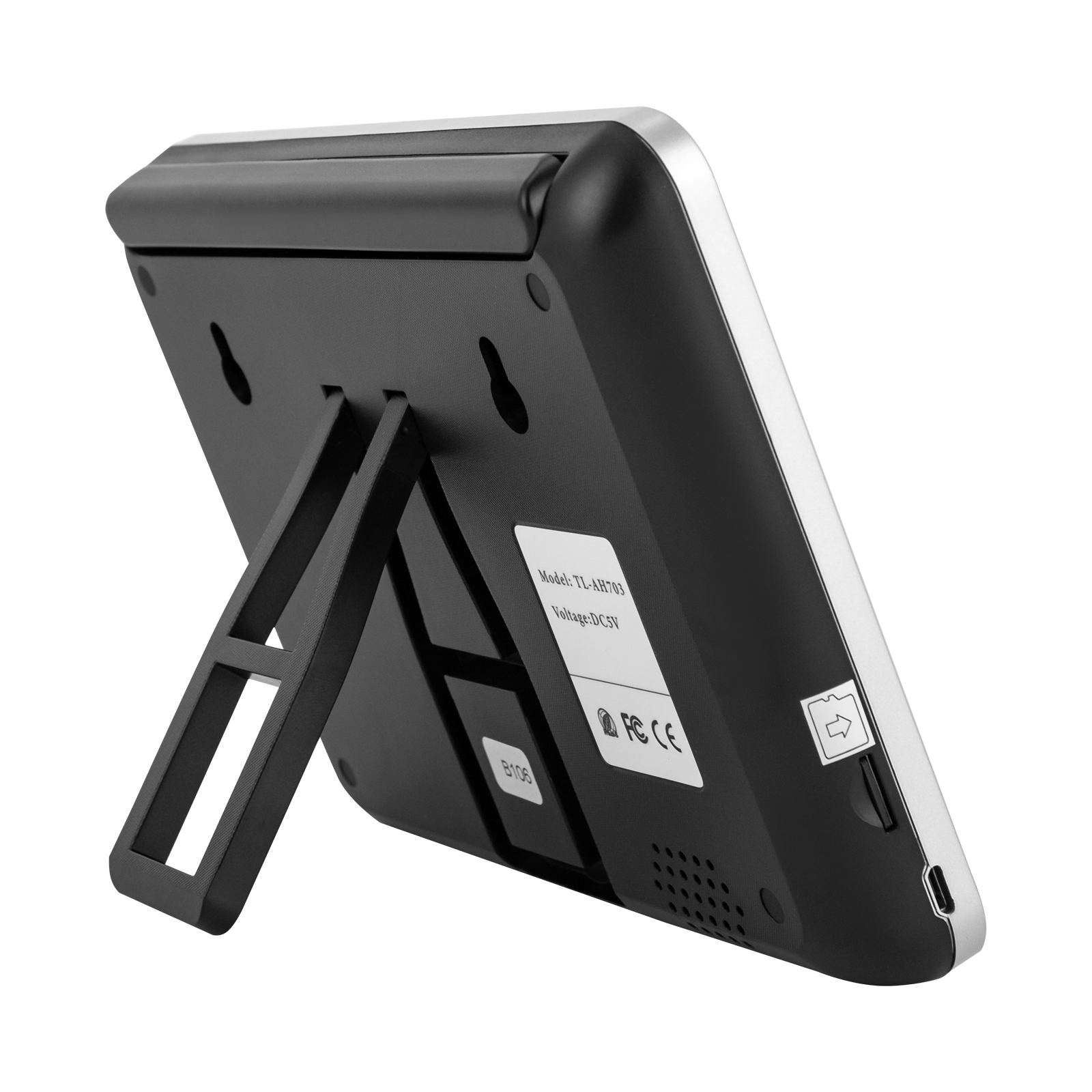 Video-Gegensprechanlage Türklingel, Türklingelkamera mit 7,12-Zoll-Touchscreen-Monitor, Video-Gegensprechanlage Türklingel 32 GB Video-Gegensprechanlage Türklingel, Türklingelkamera mit 7,12-Zoll-Touchscreen-Monitor, Video-Gegensprechanlage Türklingel 32 GB