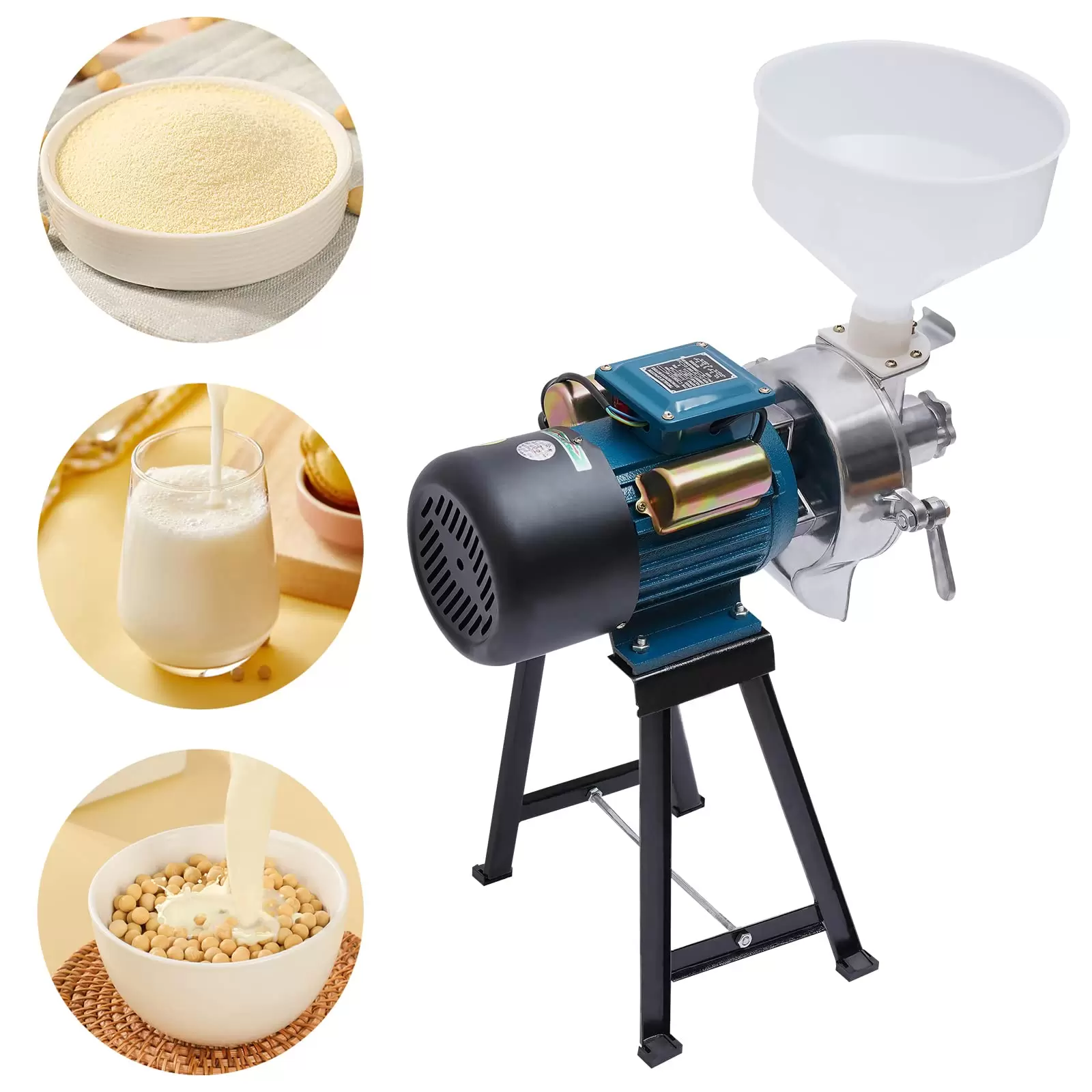 2200W Getreidemühle Elektrischer Futtermühle Kornmühle Pulver Mahlen Schrotmühle Nass-Trocken Grinder Maschine 2200W Getreidemühle Elektrischer Futtermühle Kornmühle Pulver Mahlen Schrotmühle Nass-Trocken Grinder Maschine