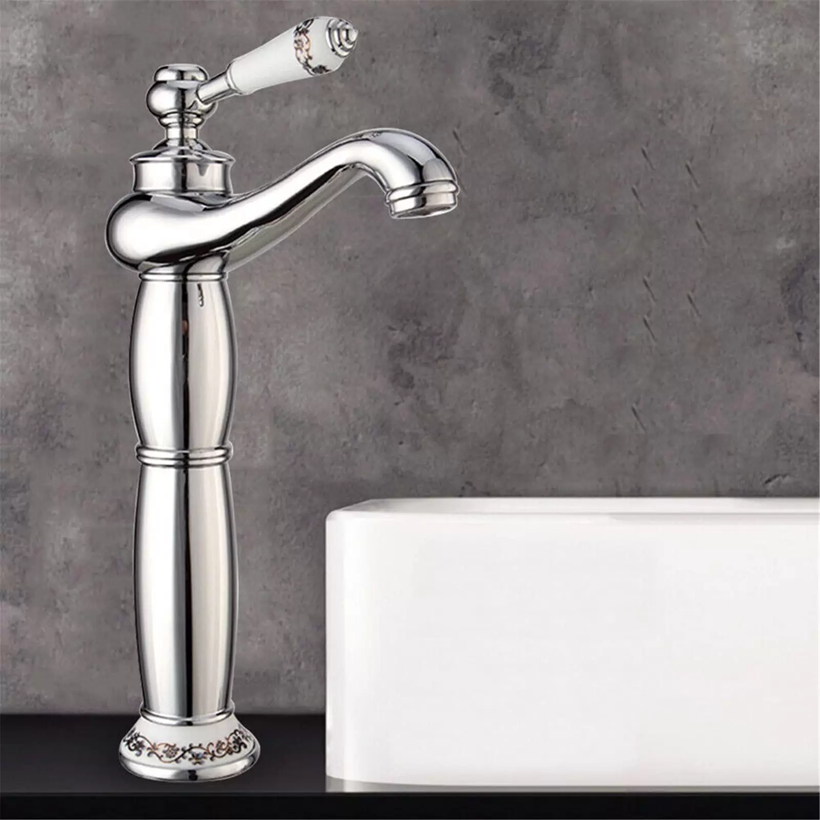 Retro Wasserhahn Bad Waschtischarmatur Mischbatterie kit