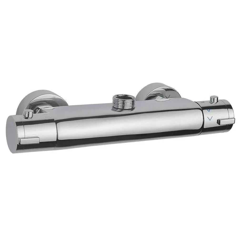 Thermostat Bad Armatur Duscharmatur Wasserhahn Brausearmatur für G3 / 4 Schläuche geeignet