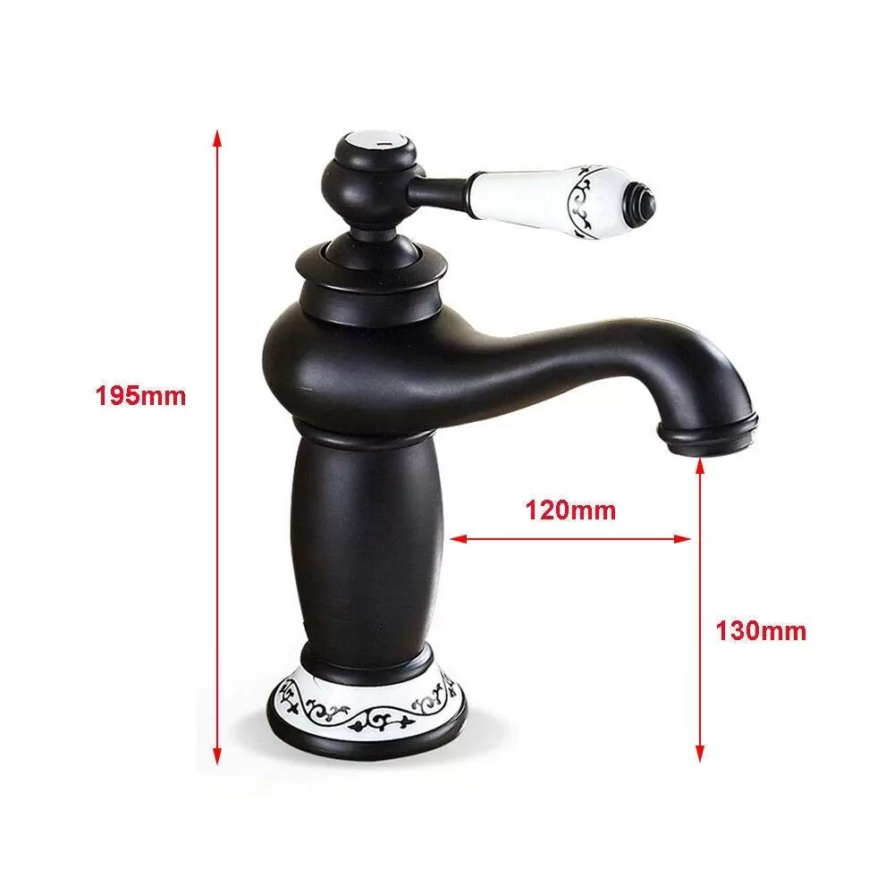 Waschtischarmatur Badarmatur Retro Einhebel Wasserhahn Mischbatterie Waschbecken