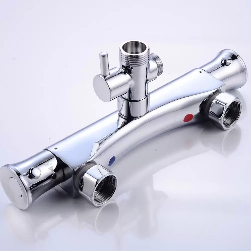 Thermostat Duscharmatur Wannenarmatur Chrom