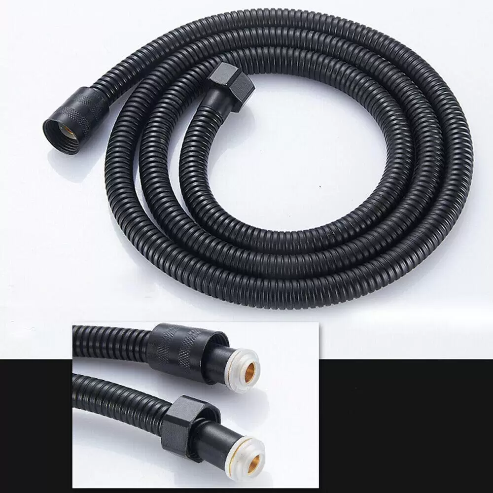 Retro Schwarz Bad Duscharmatur Duschsystem mit Handbrause