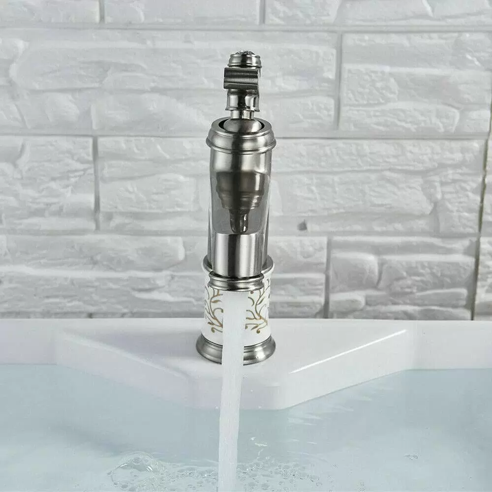 Waschtischarmatur Wasserhahn Bad Messing Chrom Küchenarmatur Einhand Design Waschtisch