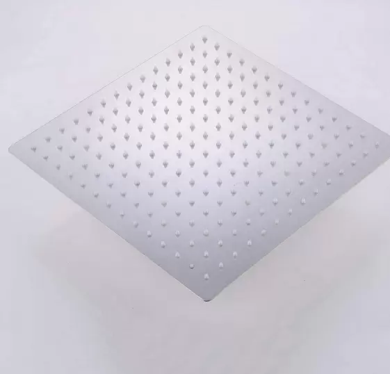 30 * 30cm Quadratisch Duschset mit LED Regen Kopfbrause und Handbrause