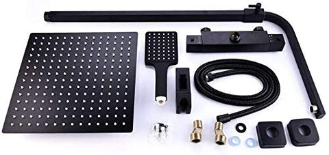 Duschsystem mit Thermostat Thermostat Duscharmatur Regendusche Duschset Handbrause Doppelkopf