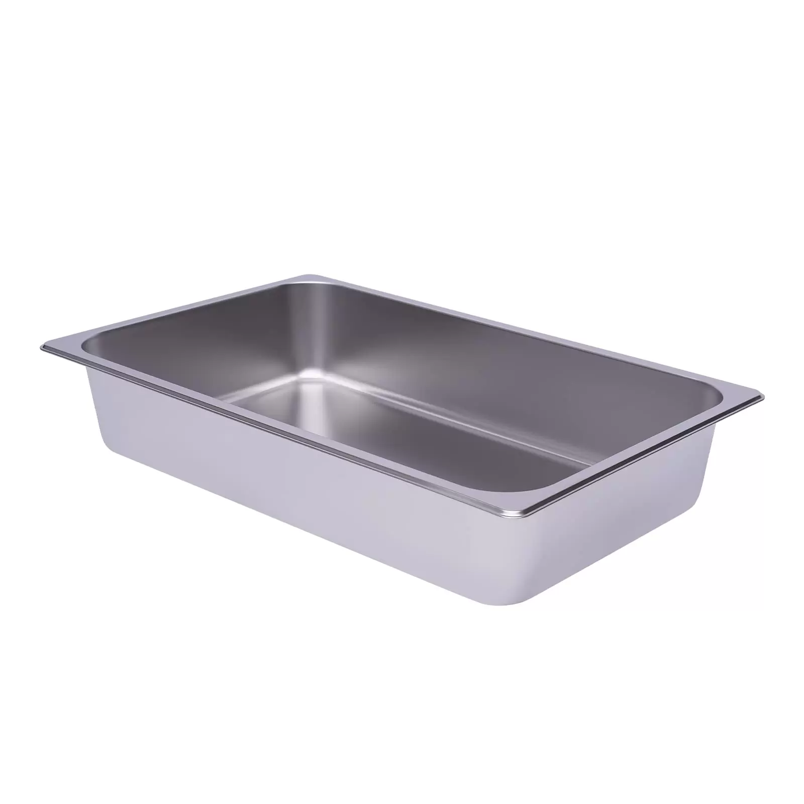 Edelstahl Behälter Gastronormbehälter Stapelbar 6 Stück Tiefe 60mm Dampftischpfannen 1/1 Hotel Food Chafing Dish