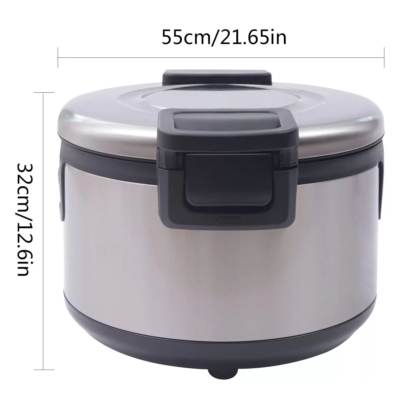 Reiskocher Reiskochtopf Gemüsegarer Schwarz Schnelles Aufheizen Reiswärmer Schwarz 19L/20Qt 100W Non-stick Inner Pot Stainless Steel Reiskocher Reiskochtopf Gemüsegarer Schwarz Schnelles Aufheizen Reiswärmer Schwarz 19L/20Qt 100W Non-stick Inner Pot Stainless Steel