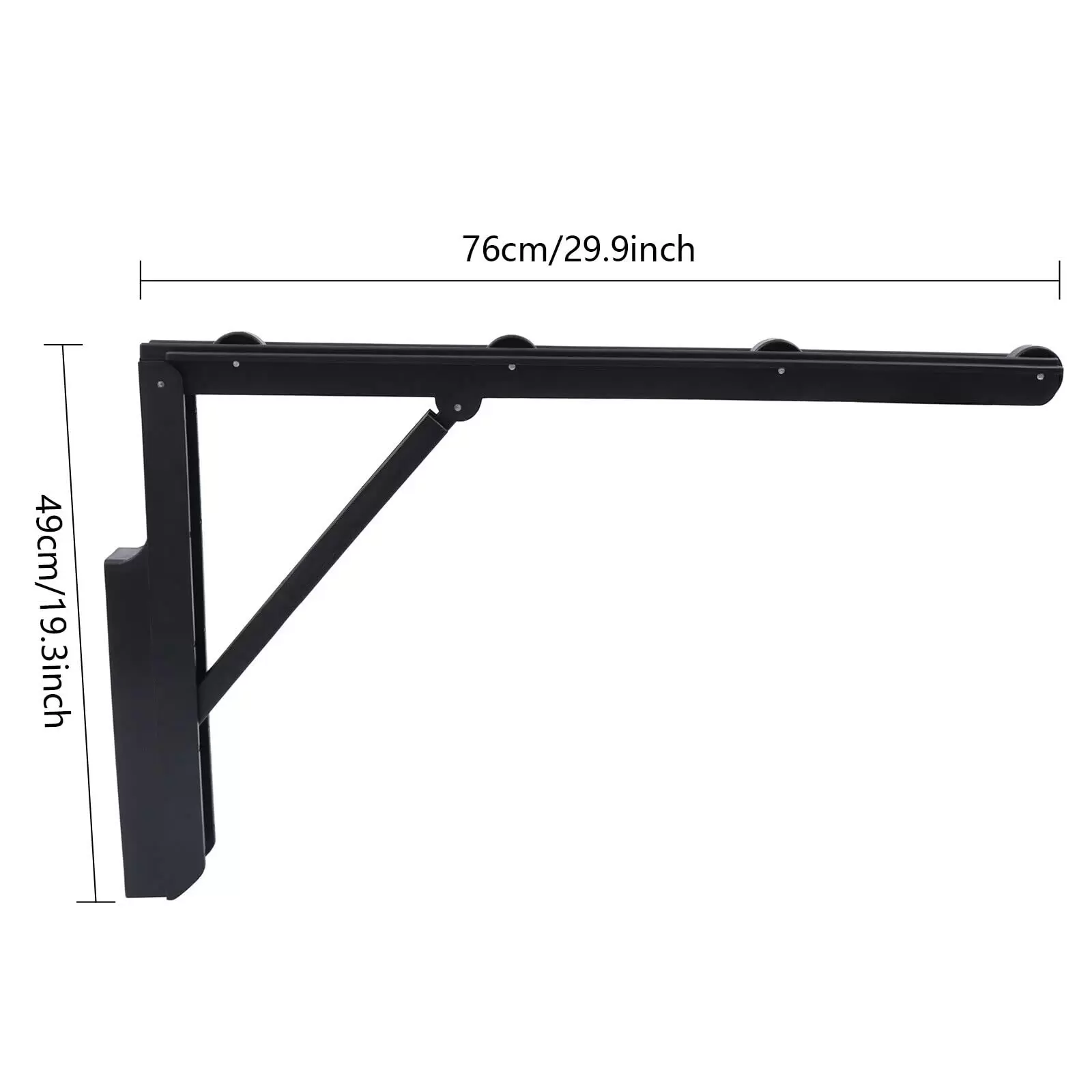 Coverlifter für Whirlpool Spa Hotub Abdeckung Schönheitssalons Außenpool Cover Roller, 77.16lbs Tragfähigkeit, Schwarz