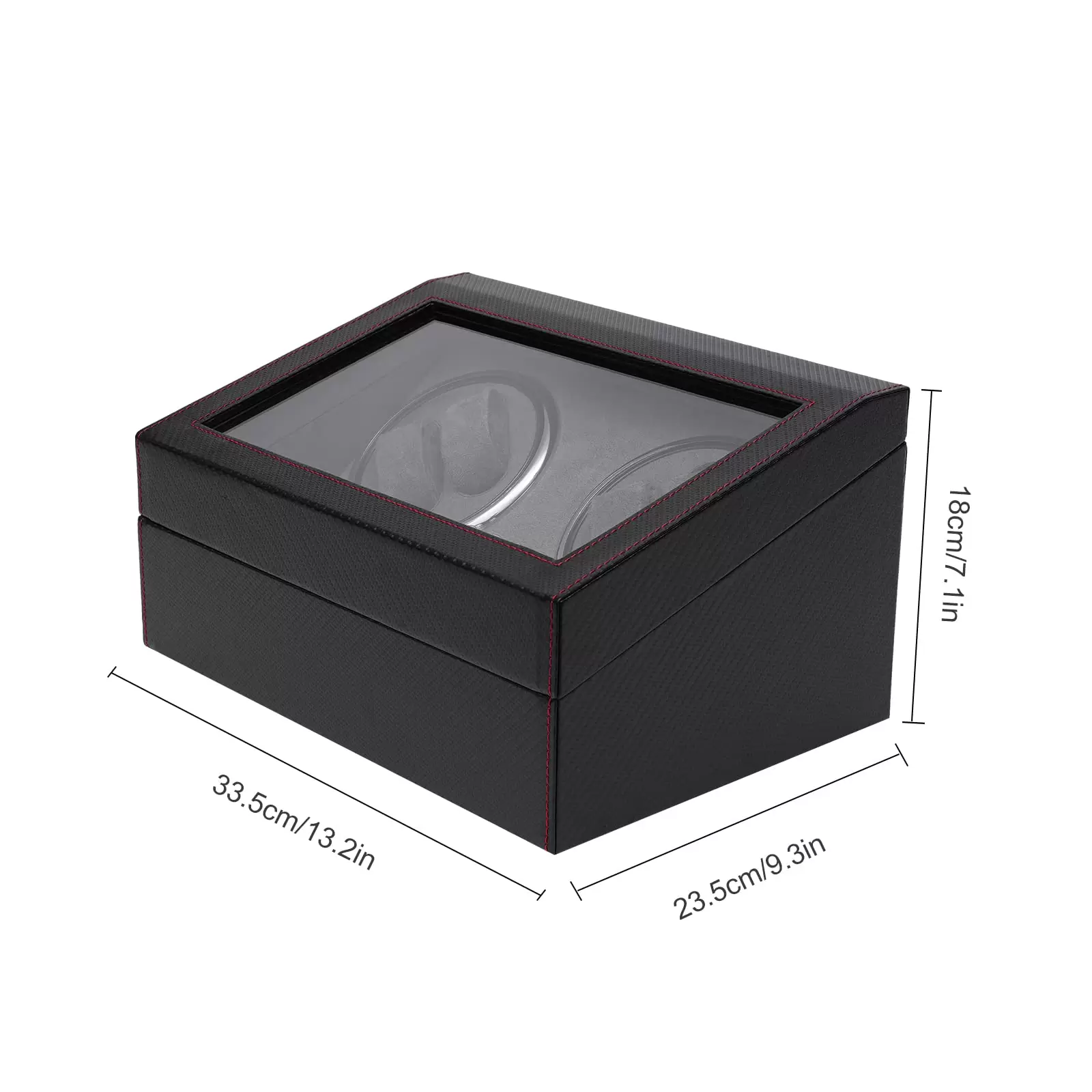4+6 Automatik Uhrenbeweger Uhrenspeichern Leisem Motor PU Uhrengehäuse für Schaukasten 4+6 Automatik Uhrenbeweger Uhrenspeichern Leisem Motor PU Uhrengehäuse für Schaukasten