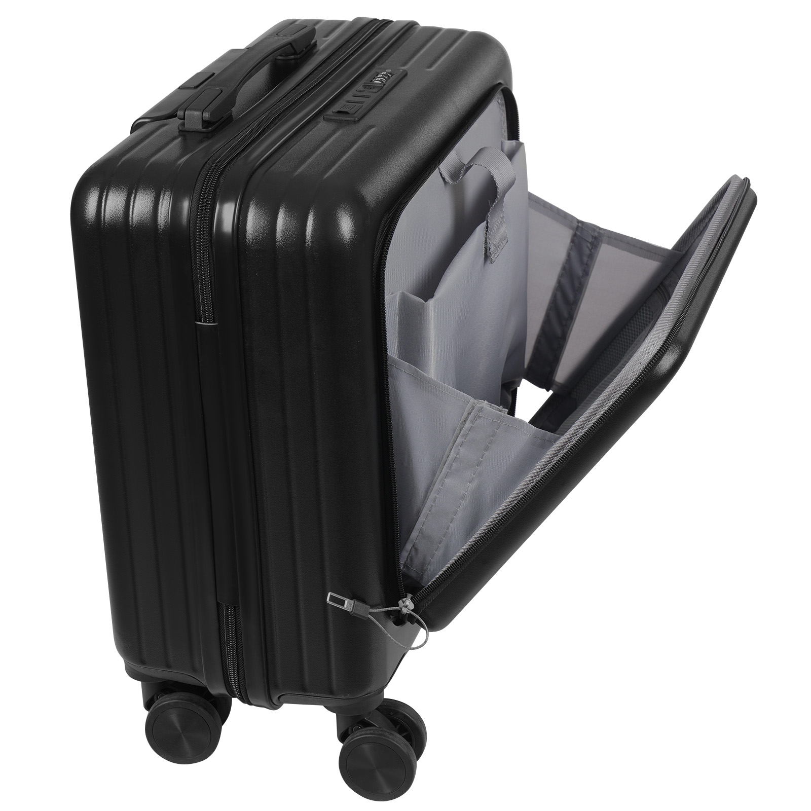 18" Boarding Suitcase, Suitcase with Front Pocket, Travel Luggage Suitcase 18" Boarding Suitcase, Suitcase with Front Pocket, Travel Luggage Suitcase