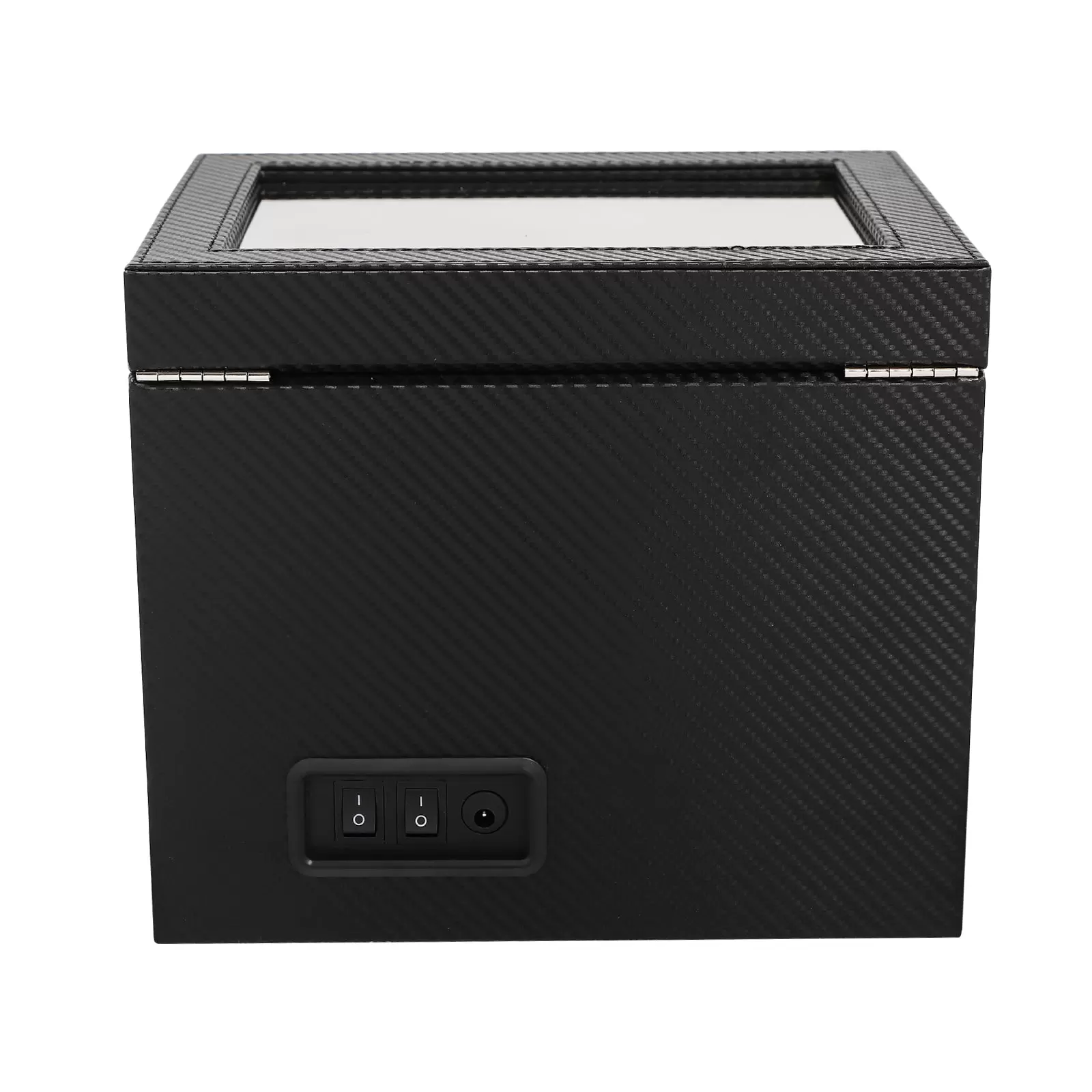 Automatische Uhrenbeweger Box 2+8 Uhren PU Leder Watch-Winder mit Leisen Motoren, LED Beleuchtung