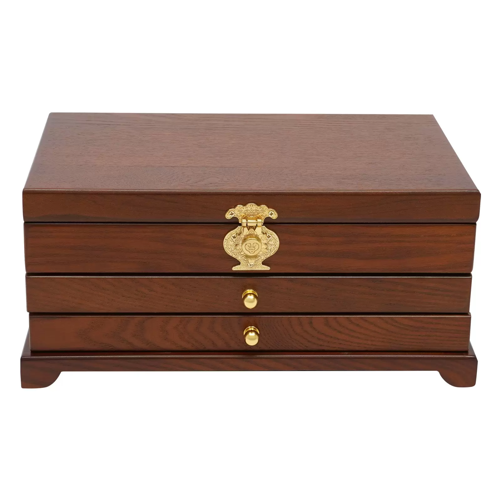 Schmuck Box 3-Tier Schmuck Organiser mit ausziehbaren Schubladen Schmuck Box Geschenk Schmuck Box 3-Tier Schmuck Organiser mit ausziehbaren Schubladen Schmuck Box Geschenk