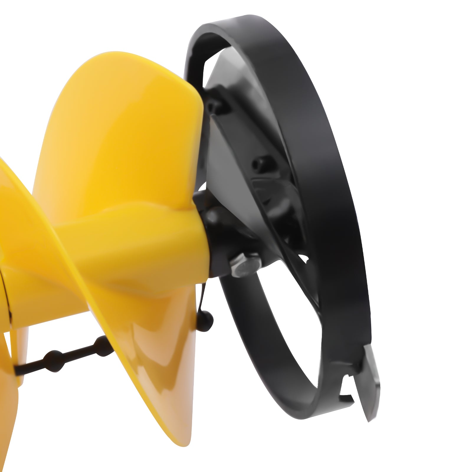 Draadloze nylon ijsboor met een diameter van 20 cm, inclusief ijsschep, chipper, universele booradapter, ijsvishengelhouder en 1 set messen