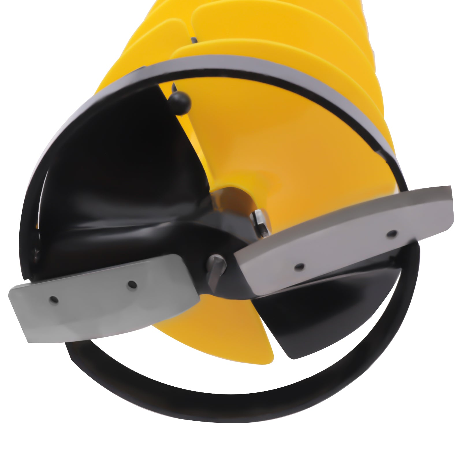 Draadloze nylon ijsboor met een diameter van 20 cm, inclusief ijsschep, chipper, universele booradapter, ijsvishengelhouder en 1 set messen