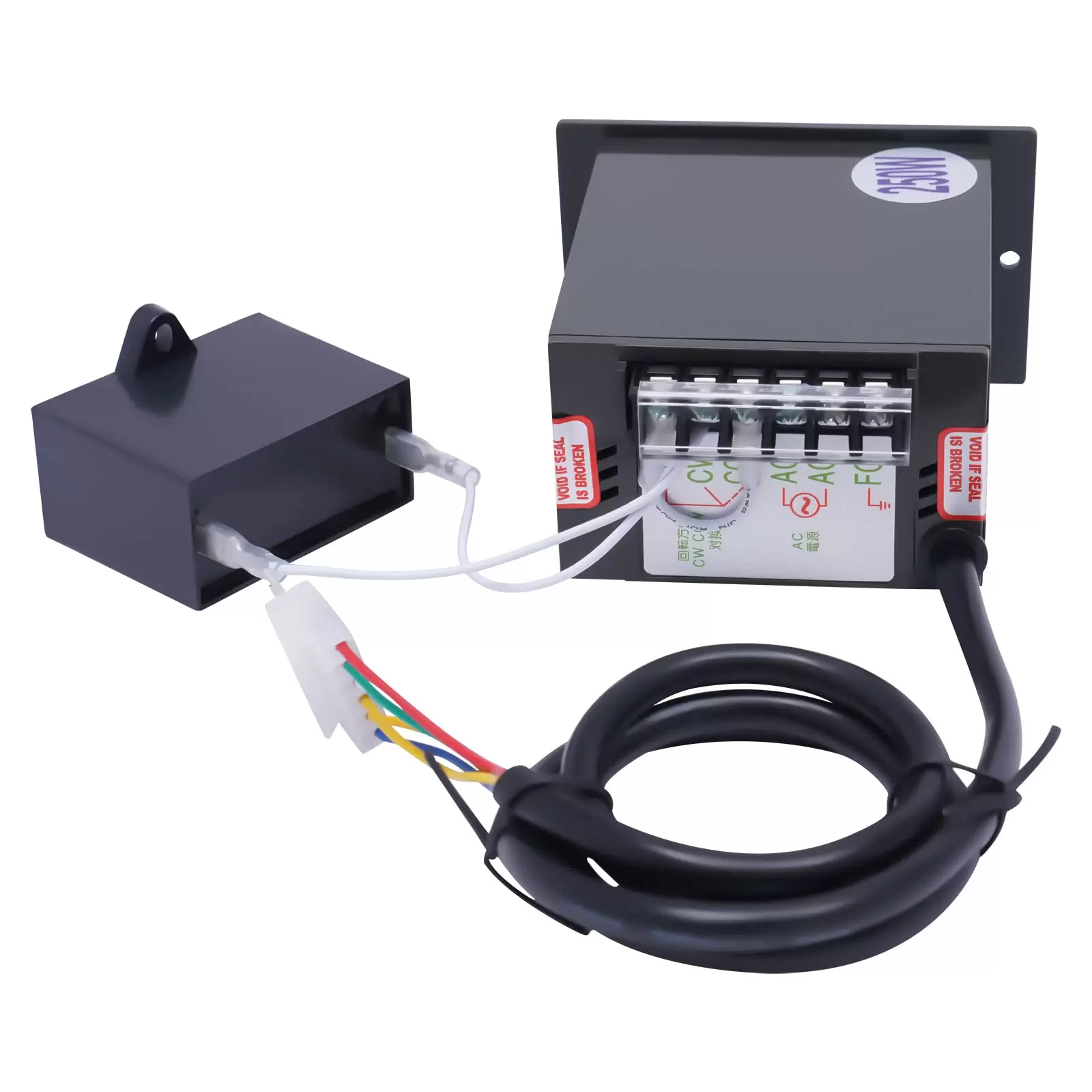 AC 220V 250W Motor mit einstellbarer Geschwindigkeit stufenlos einstellbarer Frequenzumrichtermotor mit Getrieberegler und Halterung