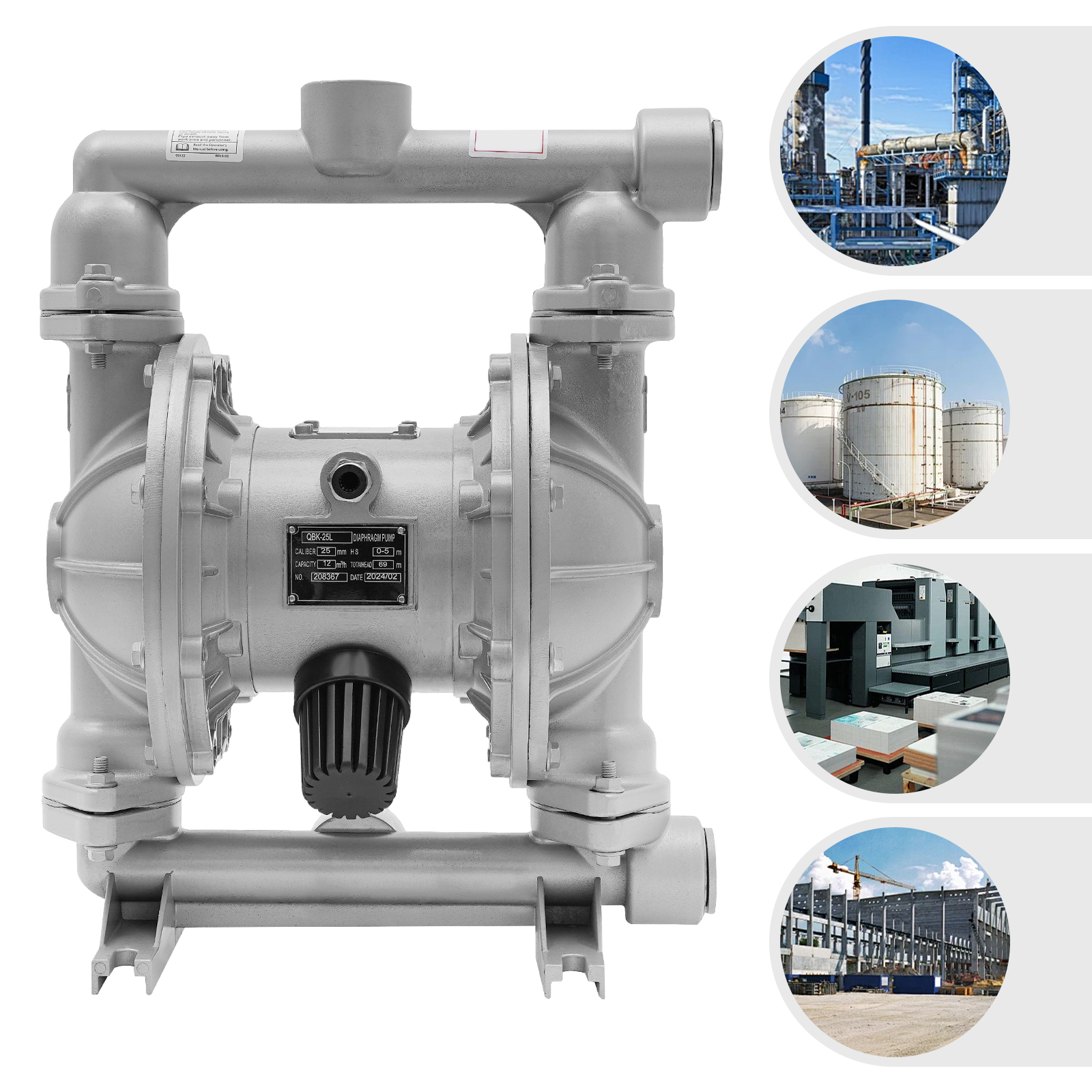 QBK-25L pneumatische membran pumpe, membran pumpe, doppel membran pumpe QBK-25L pneumatische membran pumpe, membran pumpe, doppel membran pumpe