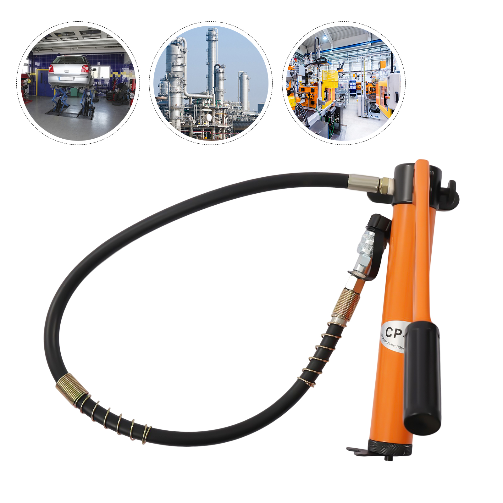Hydraulische Handpumpe, 70 MPa, Handkolbenpumpe, Kraftpumpenhalter für Hydraulikwerkzeuge (CP-180) Hydraulische Handpumpe, 70 MPa, Handkolbenpumpe, Kraftpumpenhalter für Hydraulikwerkzeuge (CP-180)