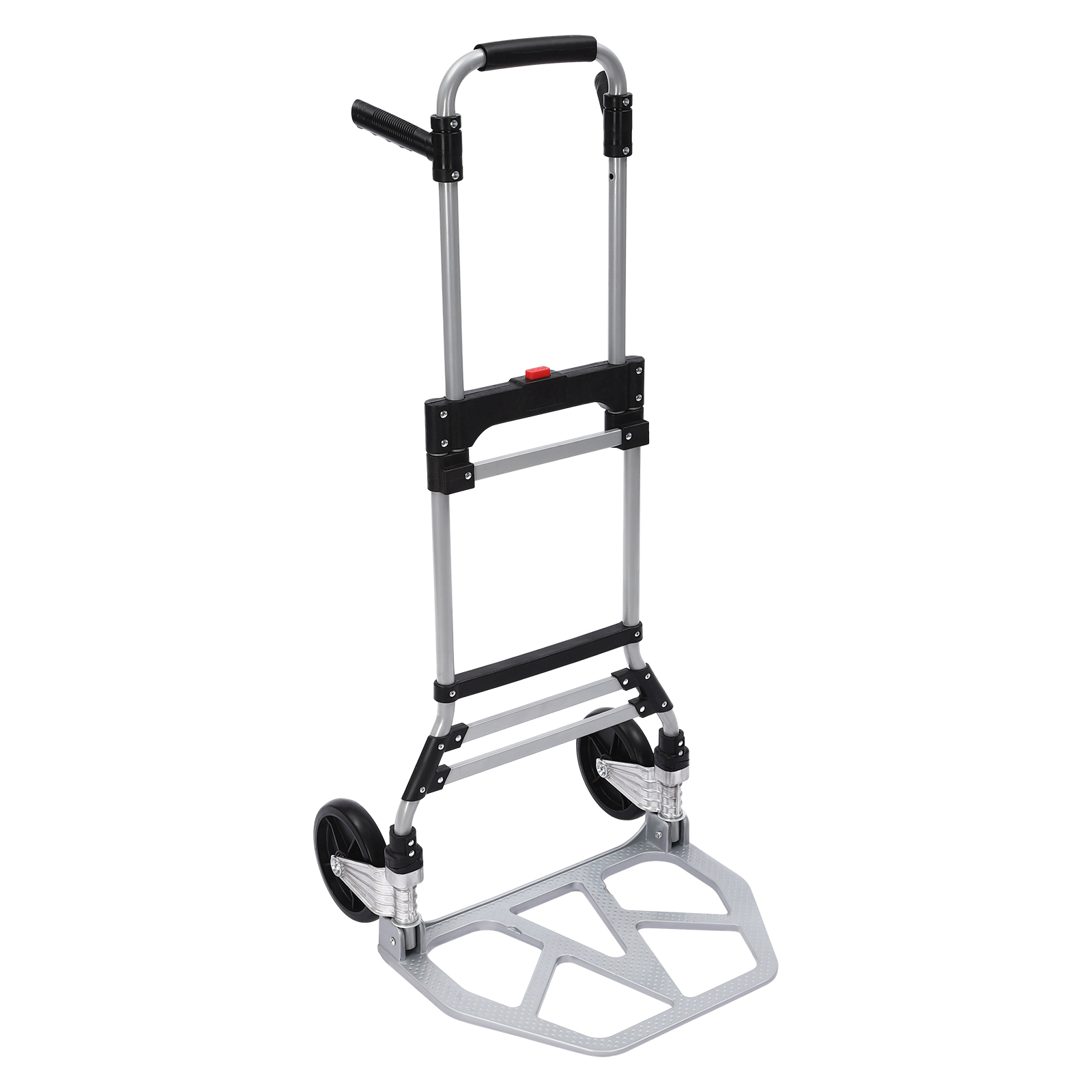Klappbare Sackkarre, Gepäckkarre, Klappwagen, schwarz