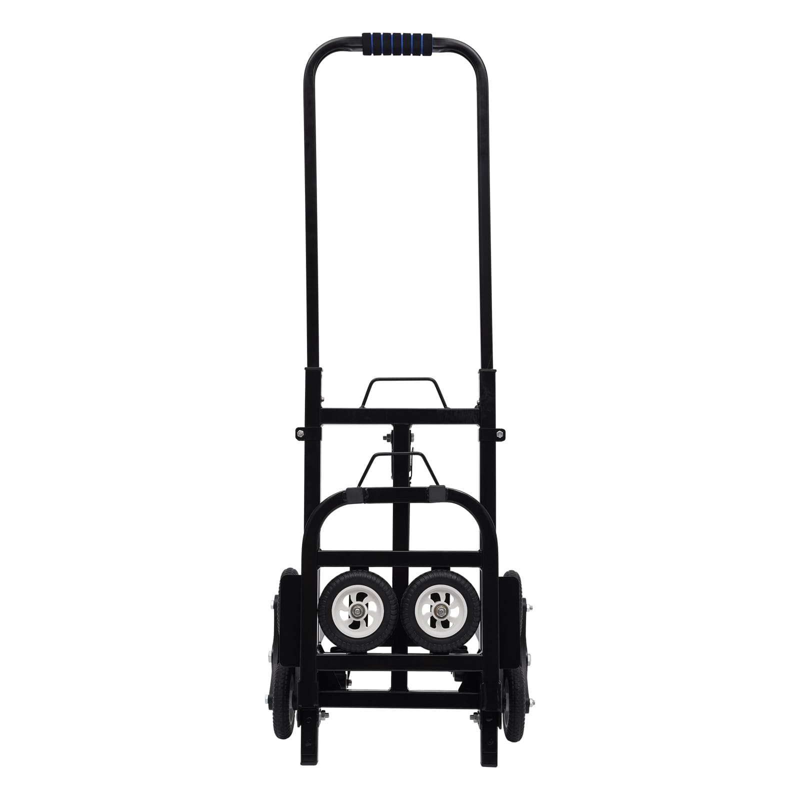 Faltbare Sackkarre 150 kg - Transportkarre aus Stahl - Höhenverstellbare Armlehne - Treppenkarre mit 10 Rädern Faltbare Sackkarre 150 kg - Transportkarre aus Stahl - Höhenverstellbare Armlehne - Treppenkarre mit 10 Rädern