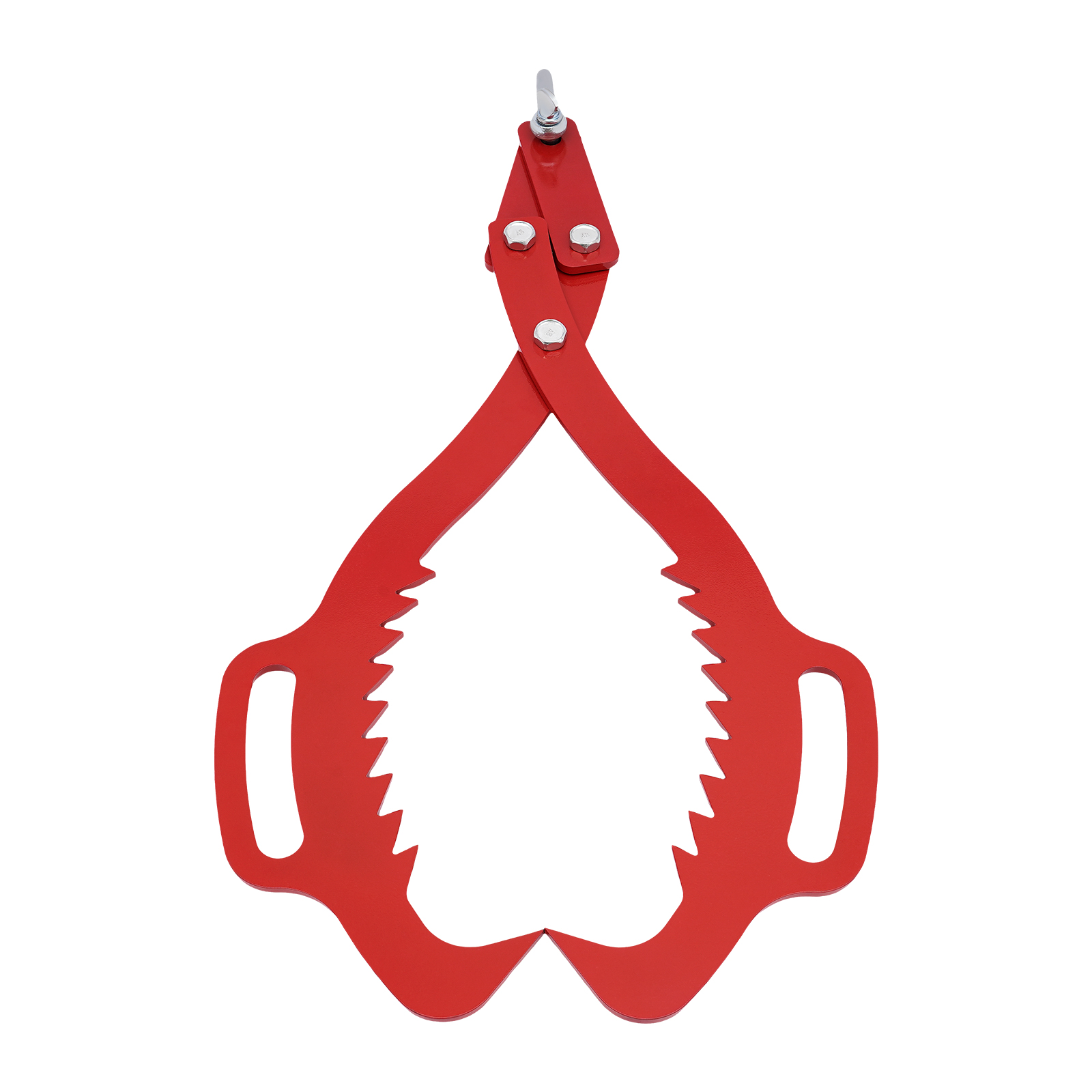 Holzzange, Forstzange für Baumstämme bis 635mm, 1000kg Zugkraft (Rot) Holzzange, Forstzange für Baumstämme bis 635mm, 1000kg Zugkraft (Rot)