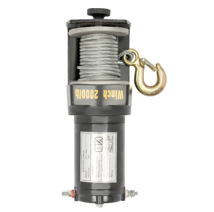 CNCEST Elektrisches Hebegerät DC12V Elektrisches Hebegerät mit Handgriff-Controller Stahlseil-Hebe-Zugvorrichtung