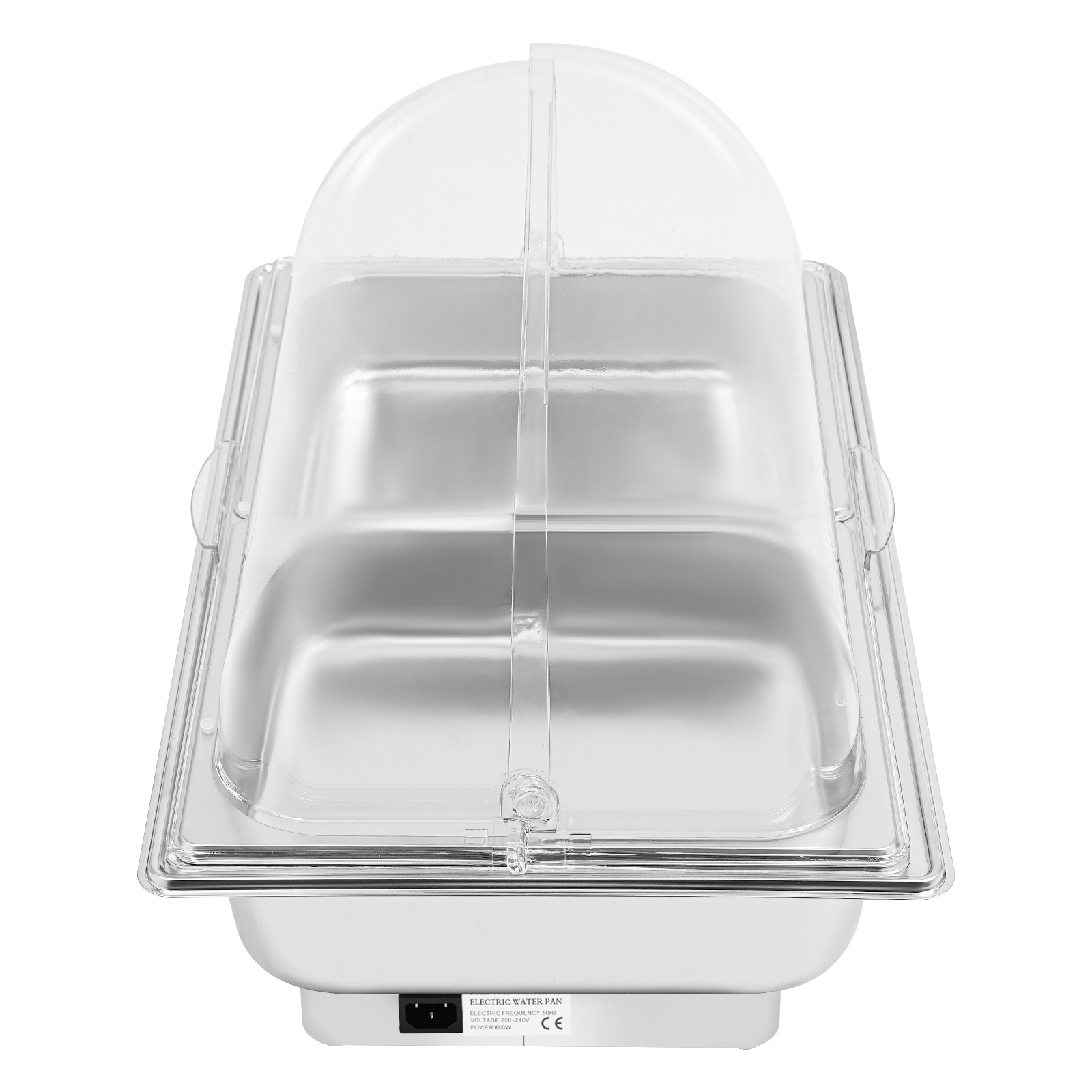 Electric heating touch temperature control dining stove - PC flip cover double compartment 9 liters
