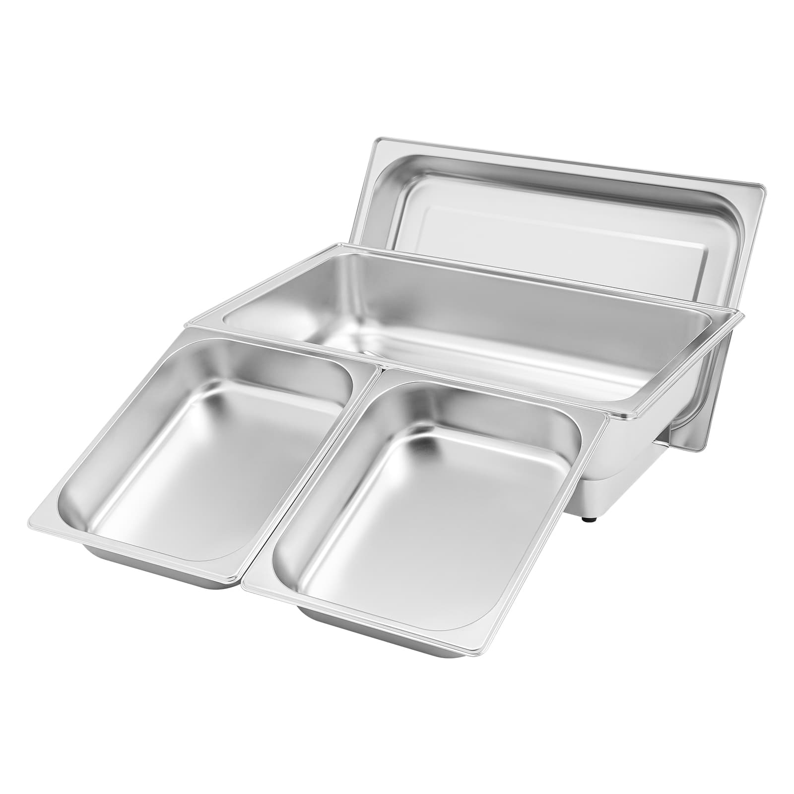 Electric Chafing Dish Buffet Set, Stainless Steel Buffet Server, Food Warmer with Temperature Control for Buffets