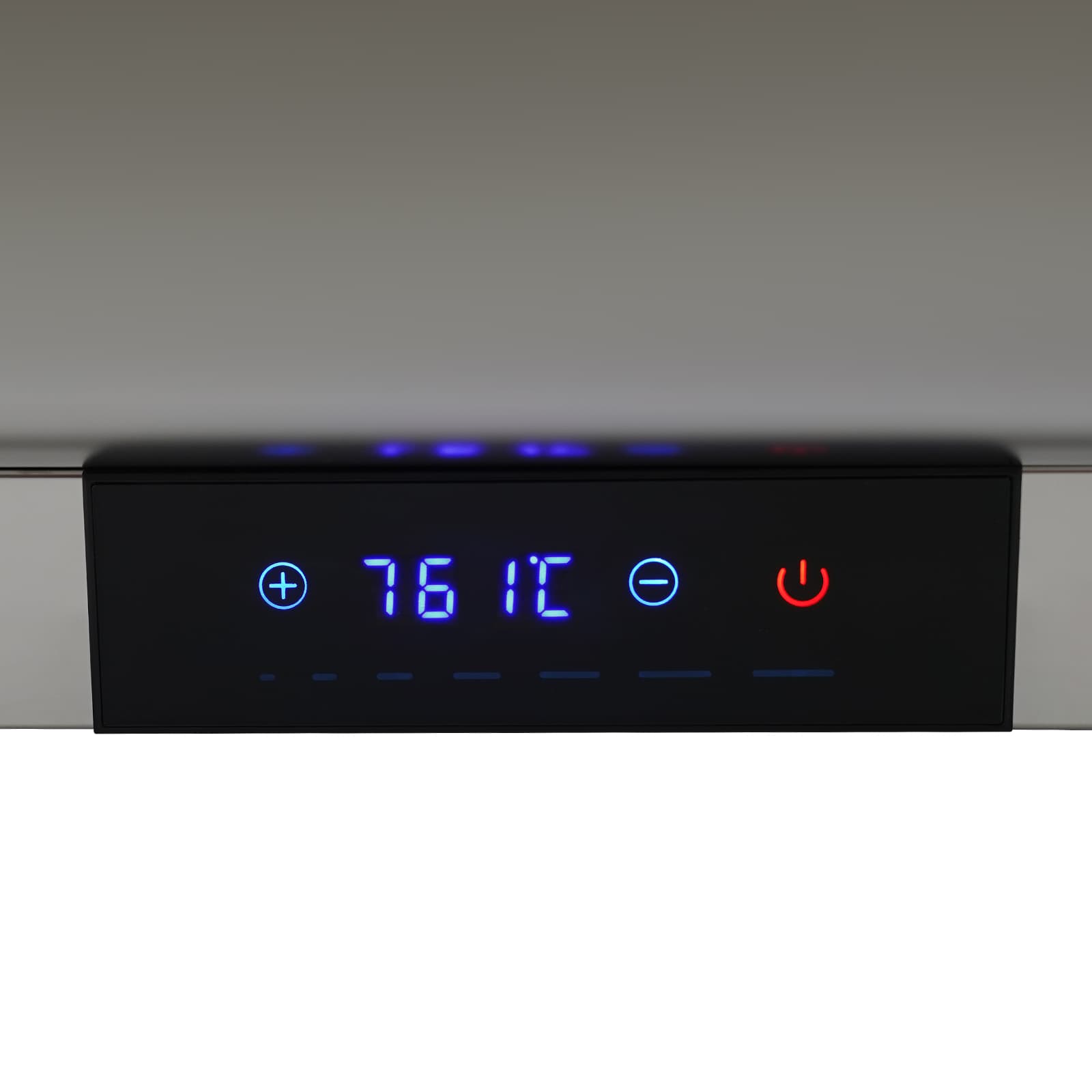 Electric heating touch temperature control dining stove - portable cover three compartments 9 liters, electric heating buffet plate set, stainless steel buffet server
