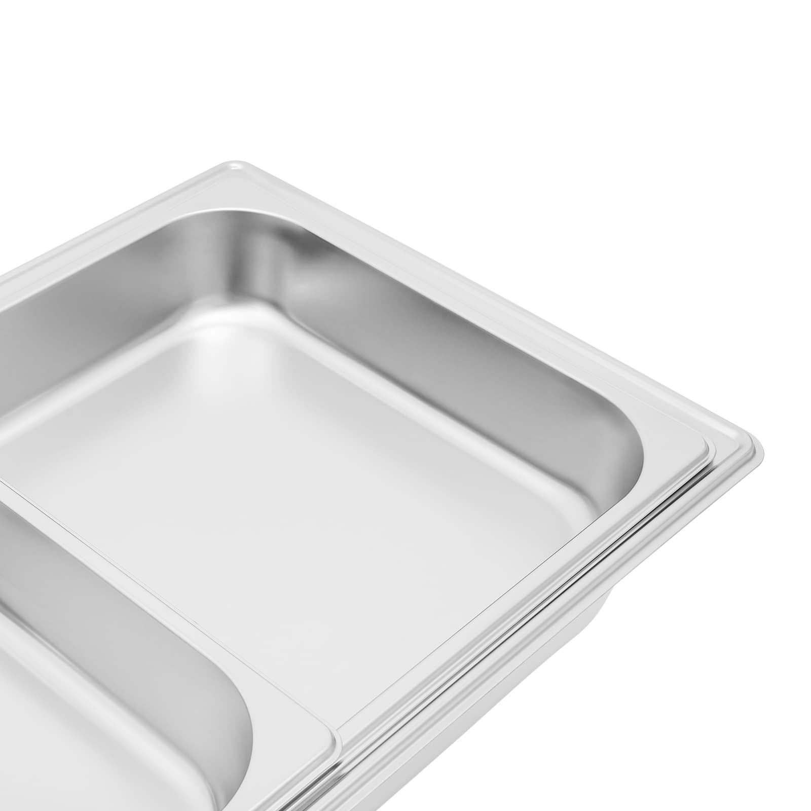 Réchaud à chauffage électrique tactile à température contrôlée - couvercle portable 1 grille simple + 2 petites grilles, ensemble d'assiettes de buffet chauffantes électriques