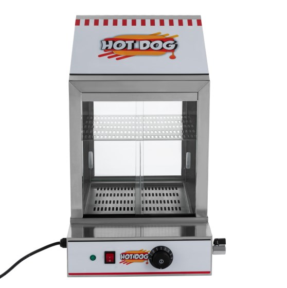 Elektrischer Hot Dog Wärmeschrank Kommerzieller elektrischer Hot Dog Wärmeschrank Hot Dog Dampfer