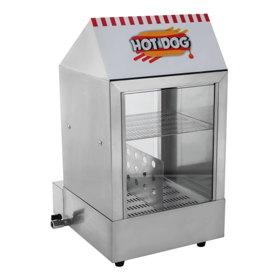 Elektrischer Hot Dog Wärmeschrank Kommerzieller elektrischer Hot Dog Wärmeschrank Hot Dog Dampfer