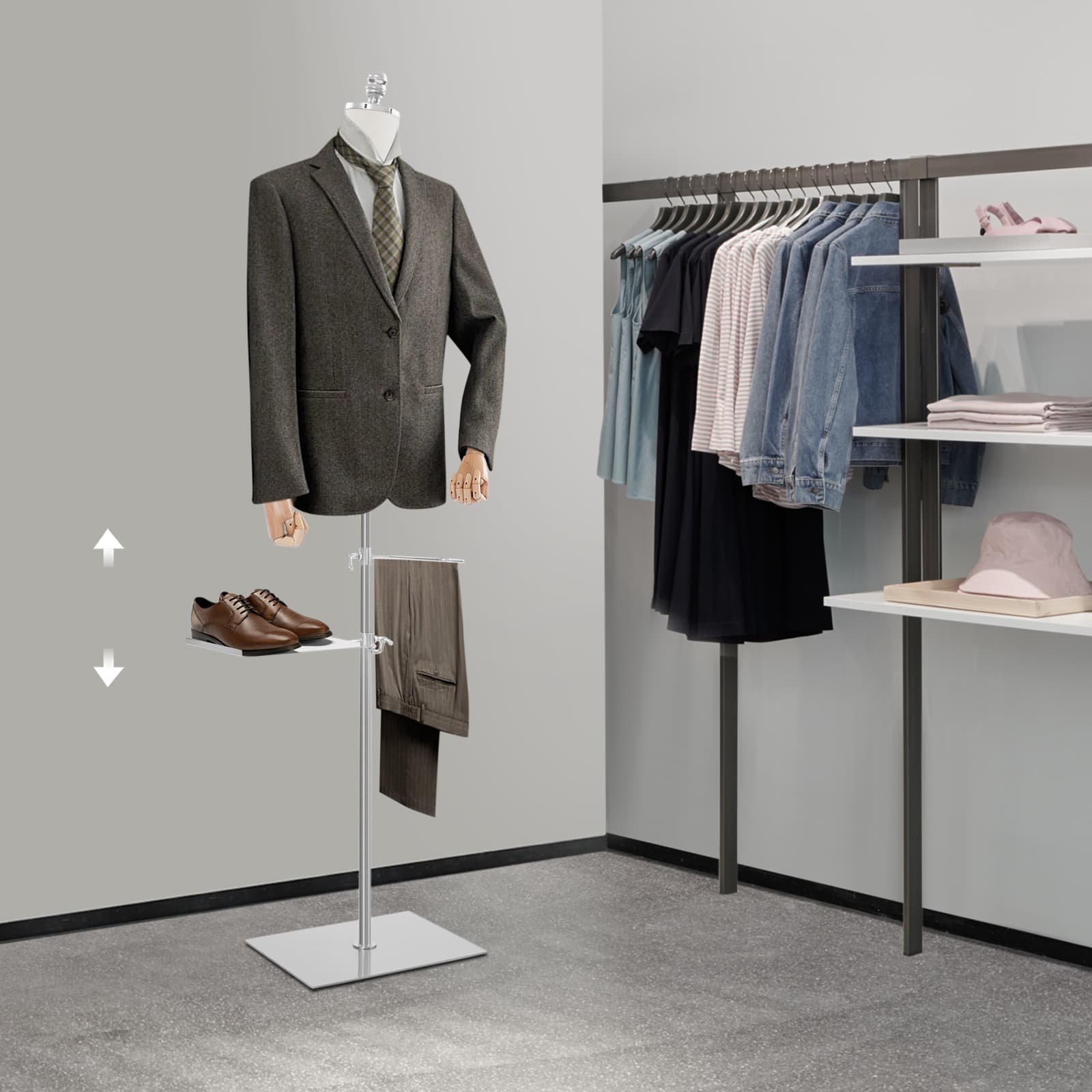 Male Model Torso, Display Model, Suit Display Stand,Male mannequin ...