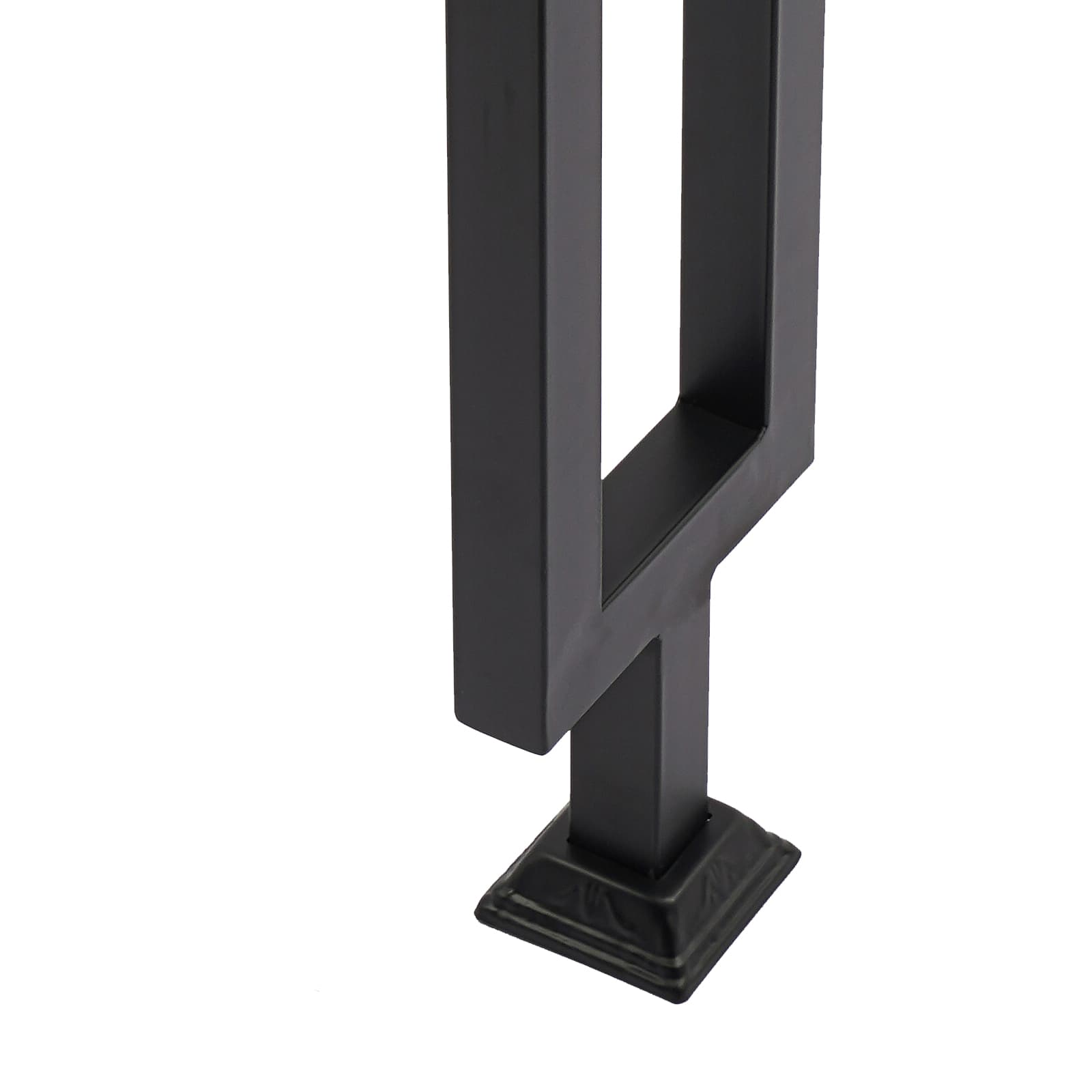 Stair Baluster, Rectangular Hollow Metal Stair Baluster, Iron Balusters ...