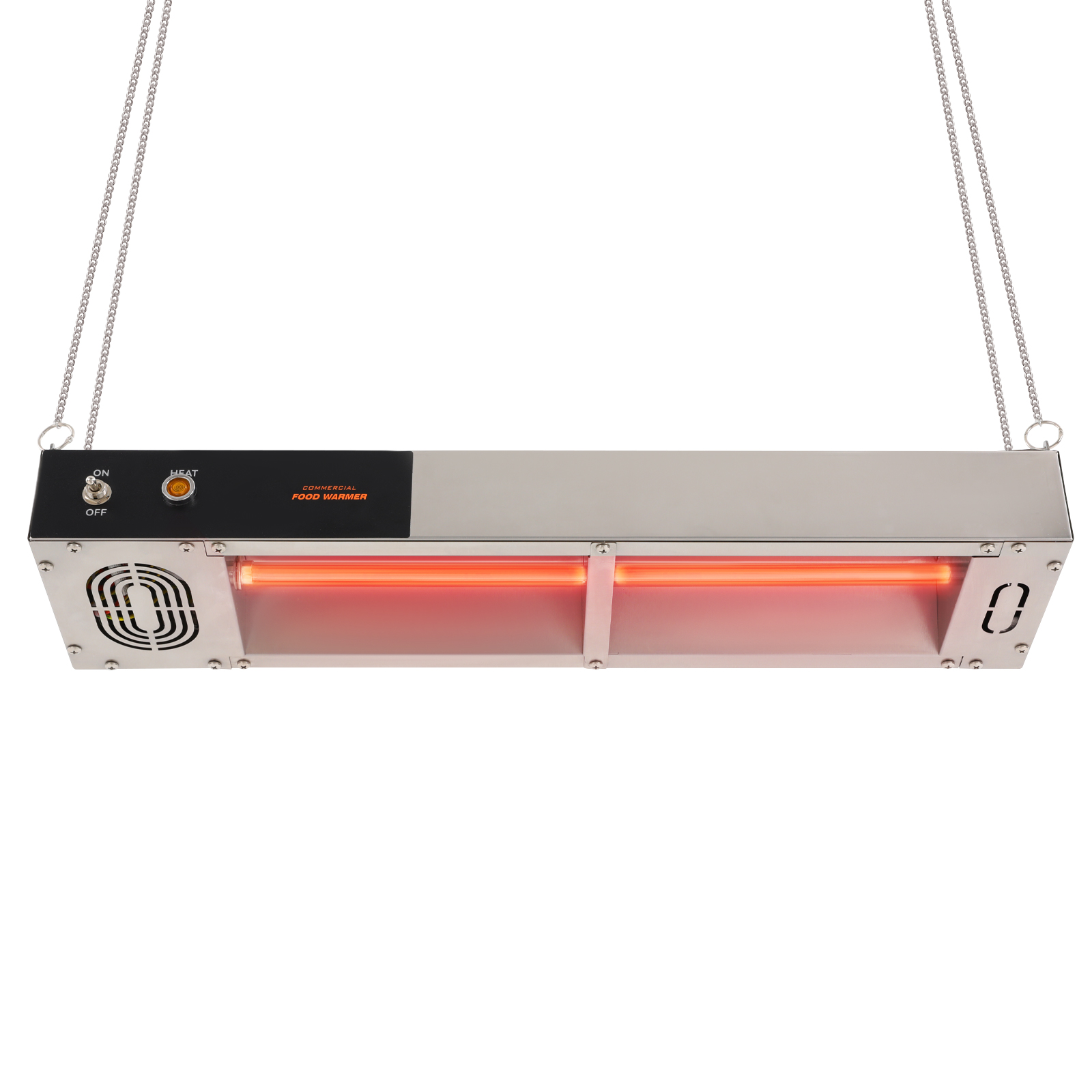 Food heating lamp with wire and plug for food heating 60x15cm