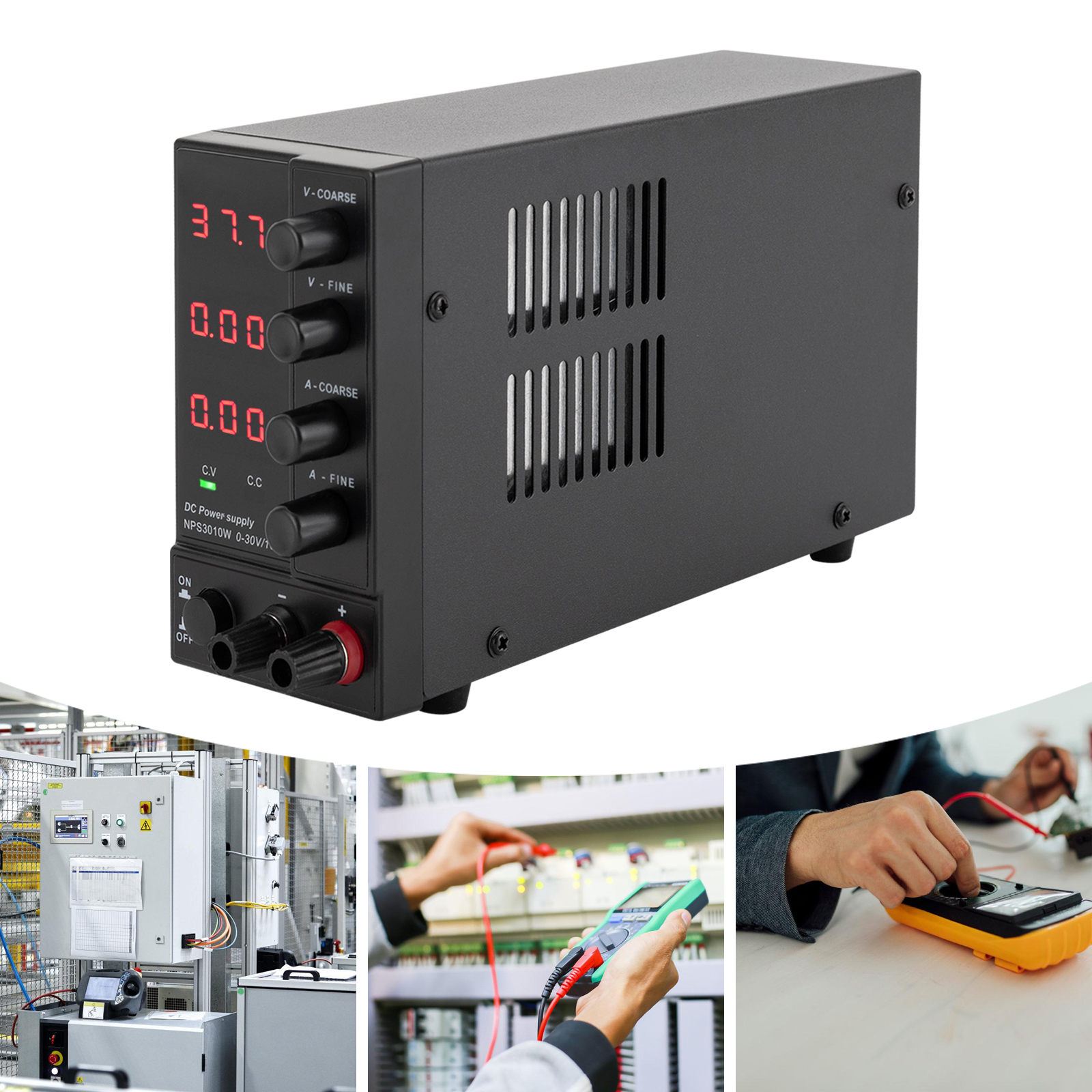 Einstellbares DC-Labornetzteil 0-30 V 0-10 A Einstellbares Labornetzteil NPS3010W Einstellbares DC-Labornetzteil 0-30 V 0-10 A Einstellbares Labornetzteil NPS3010W