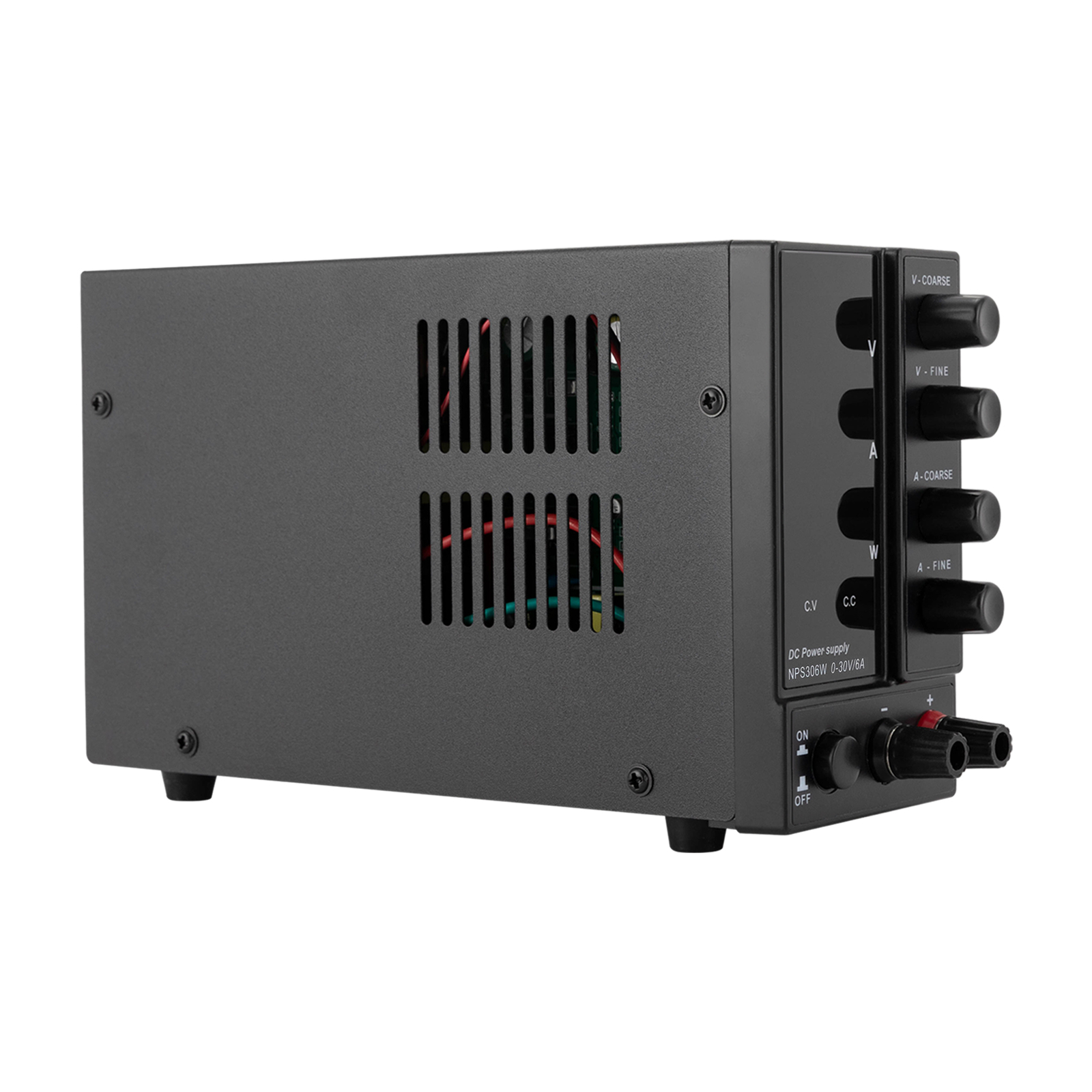 Labornetzteil 0-30 V 0-6 A DC Einstellbares Netzteil Stabilisierte Digitalanzeige Labornetzteil Netzteil Strommessgerät