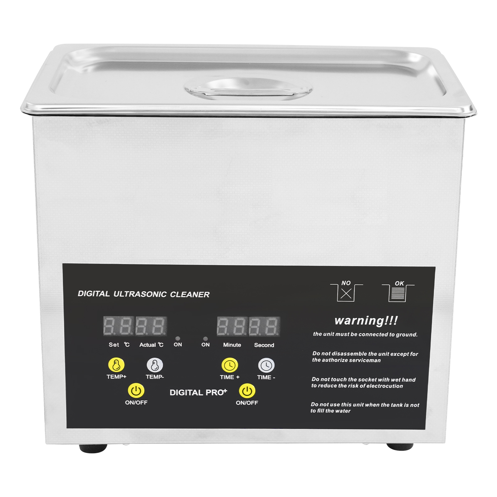 Ultrasonic Cleaning Machine, 100W Heating Power Ultrasonic 