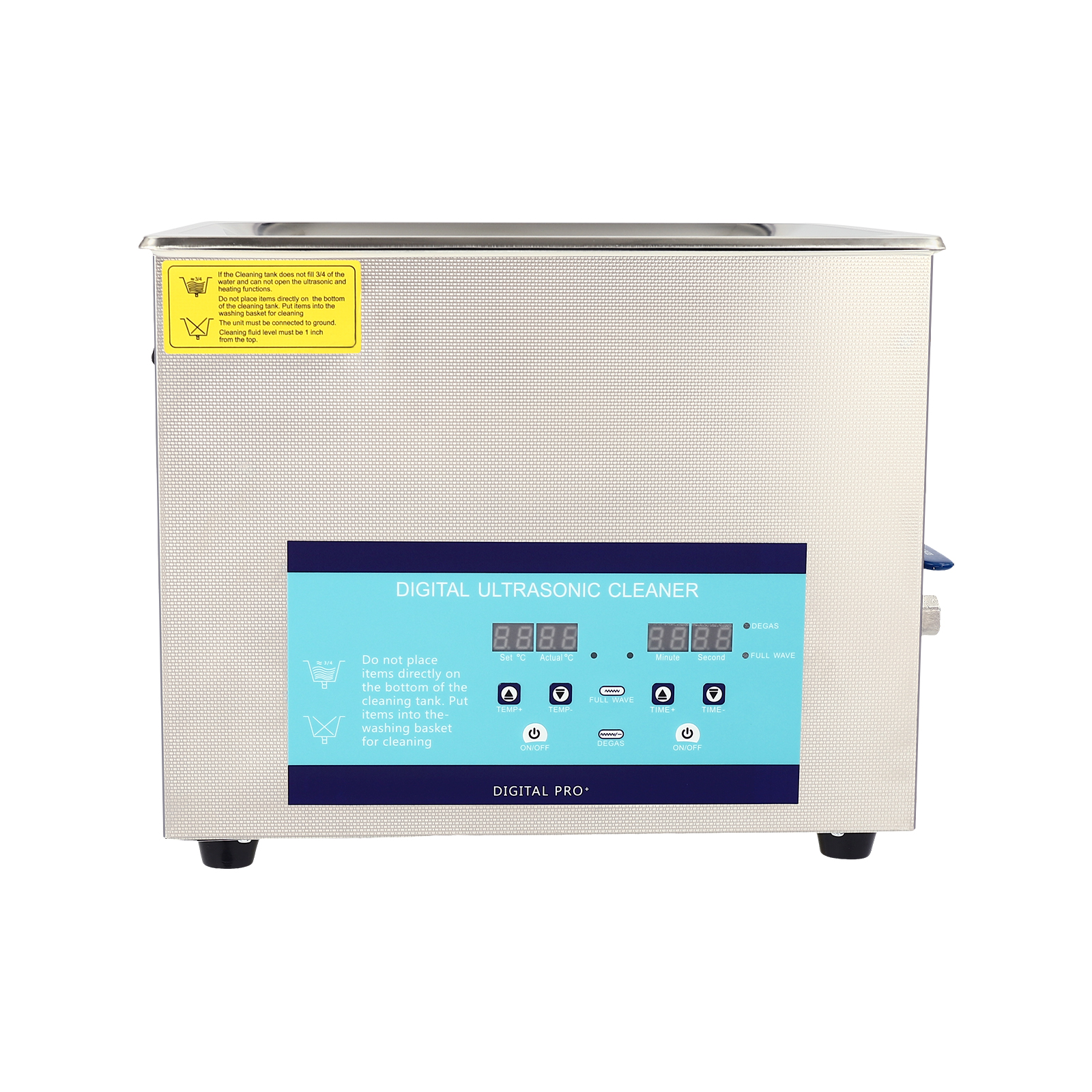 Professioneller Ultraschallreiniger mit Heizkorb, digitaler Timer Professioneller Ultraschallreiniger mit Heizkorb, digitaler Timer