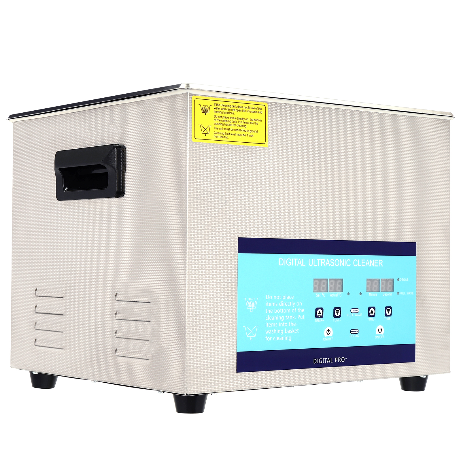 Professioneller Ultraschallreiniger mit Heizkorb, digitaler Timer Professioneller Ultraschallreiniger mit Heizkorb, digitaler Timer