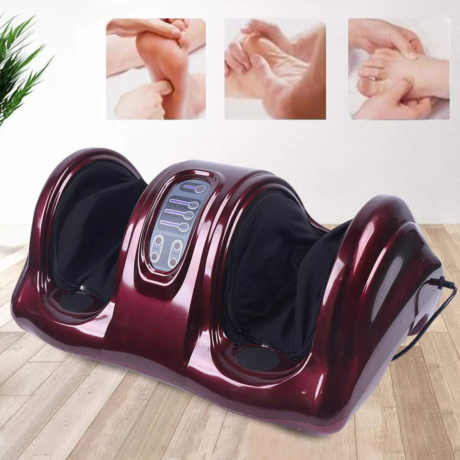 Fußmassagegerät Elektrisch Fussmassagegerät mit Wärmefunktion und Fernbedienung Shiatsu Fussmassage Fußmassagegerät Elektrisch Fussmassagegerät mit Wärmefunktion und Fernbedienung Shiatsu Fussmassage