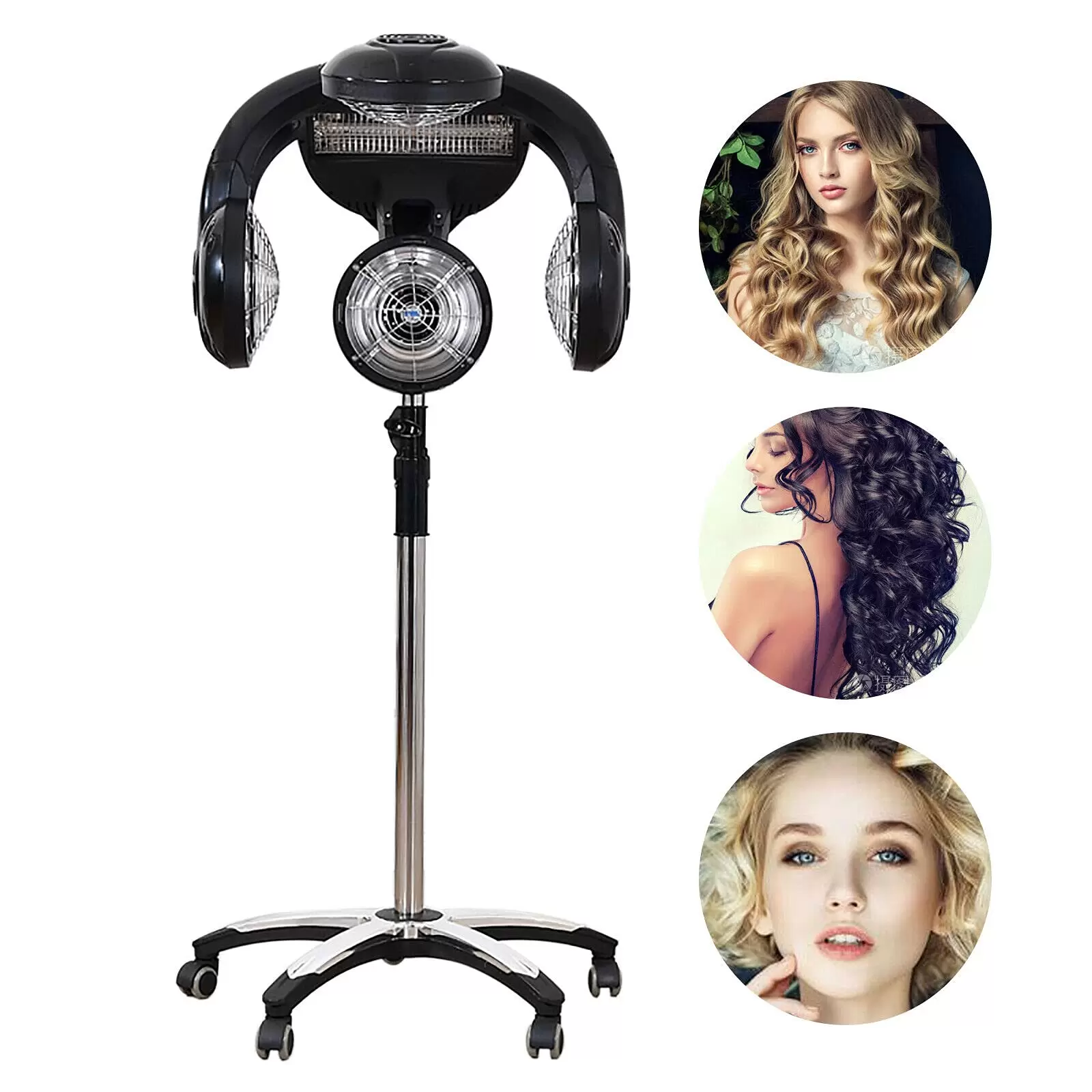 Einstellbar Salon Friseur Trockenhaube Haartrockner Haarstyling Trockner Ständer