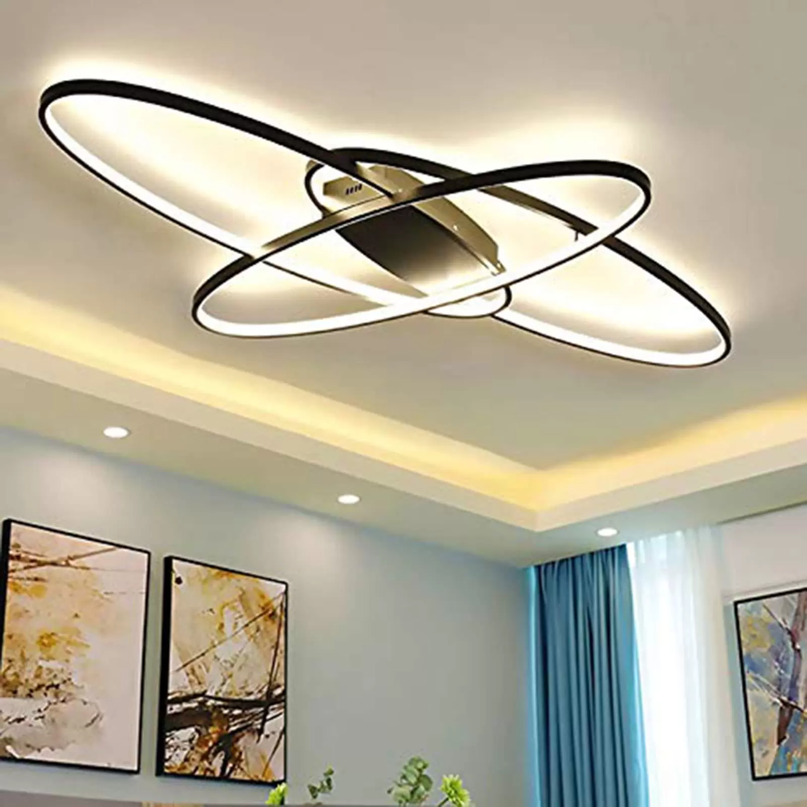 Deckenlampe LED Deckenleuchte Wohnzimmer dimmbar 70W LED Deckenleuchte Moderne Chic Designer-Lampe
