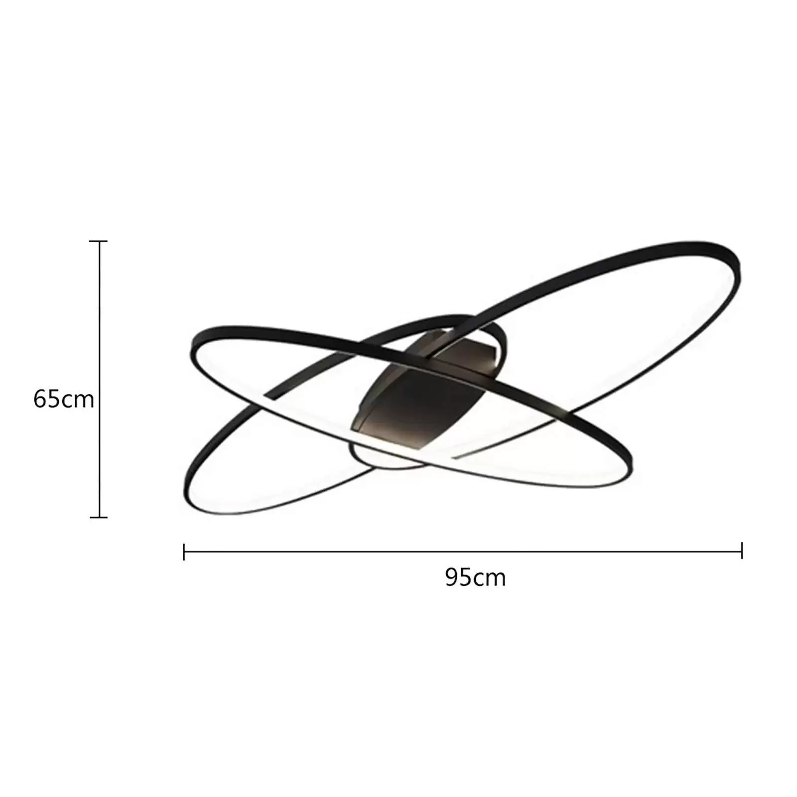 Deckenlampe LED Deckenleuchte Wohnzimmer dimmbar 70W LED Deckenleuchte Moderne Chic Designer-Lampe