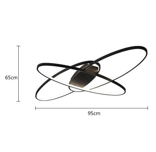 Deckenlampe LED Deckenleuchte Wohnzimmer dimmbar 70W LED Deckenleuchte Moderne Chic Designer-Lampe